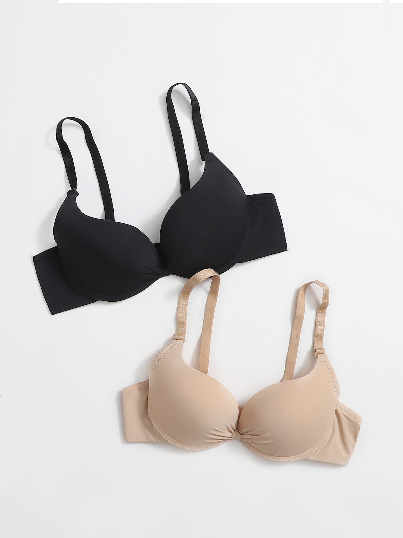 2pack Push Up Underwire Bra Set