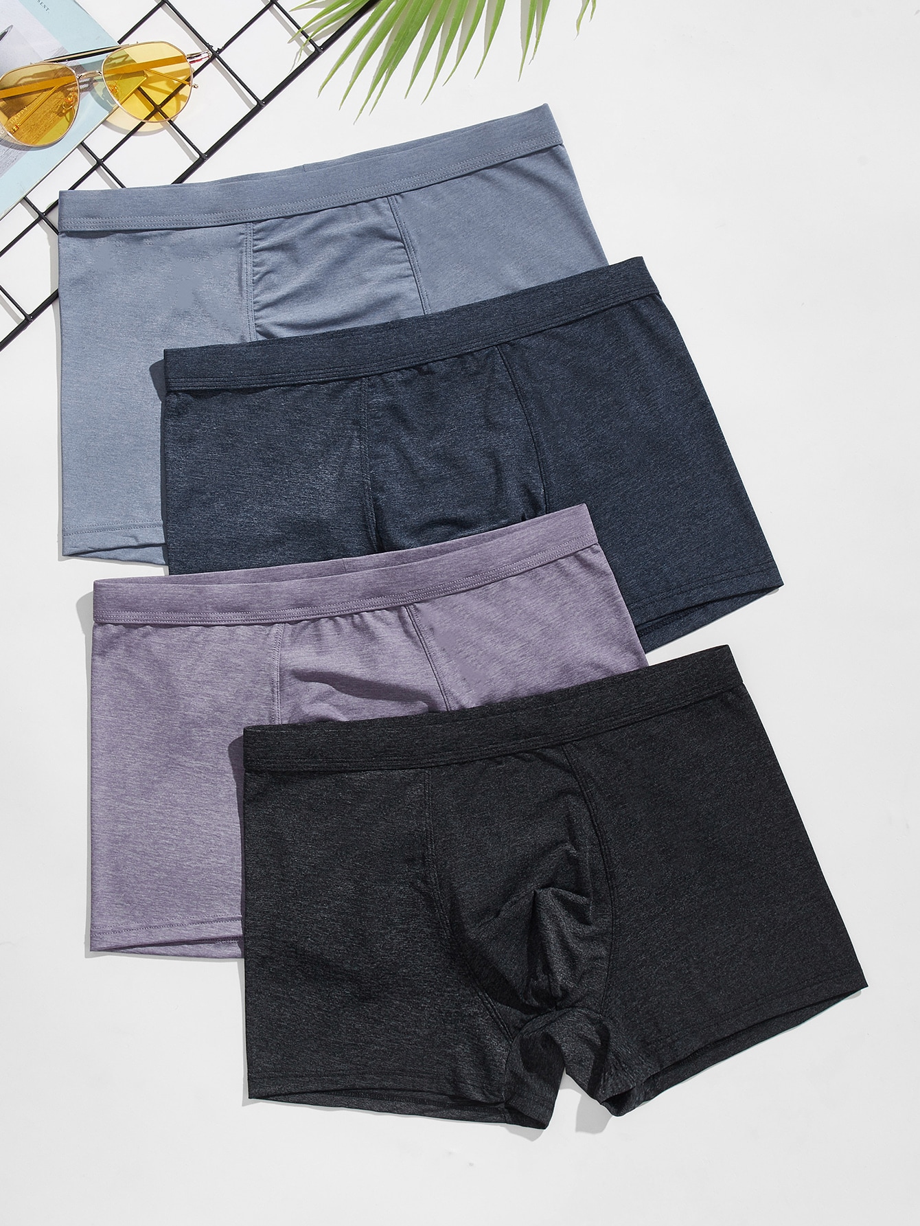 Guys 4 Pack Boxer Brief