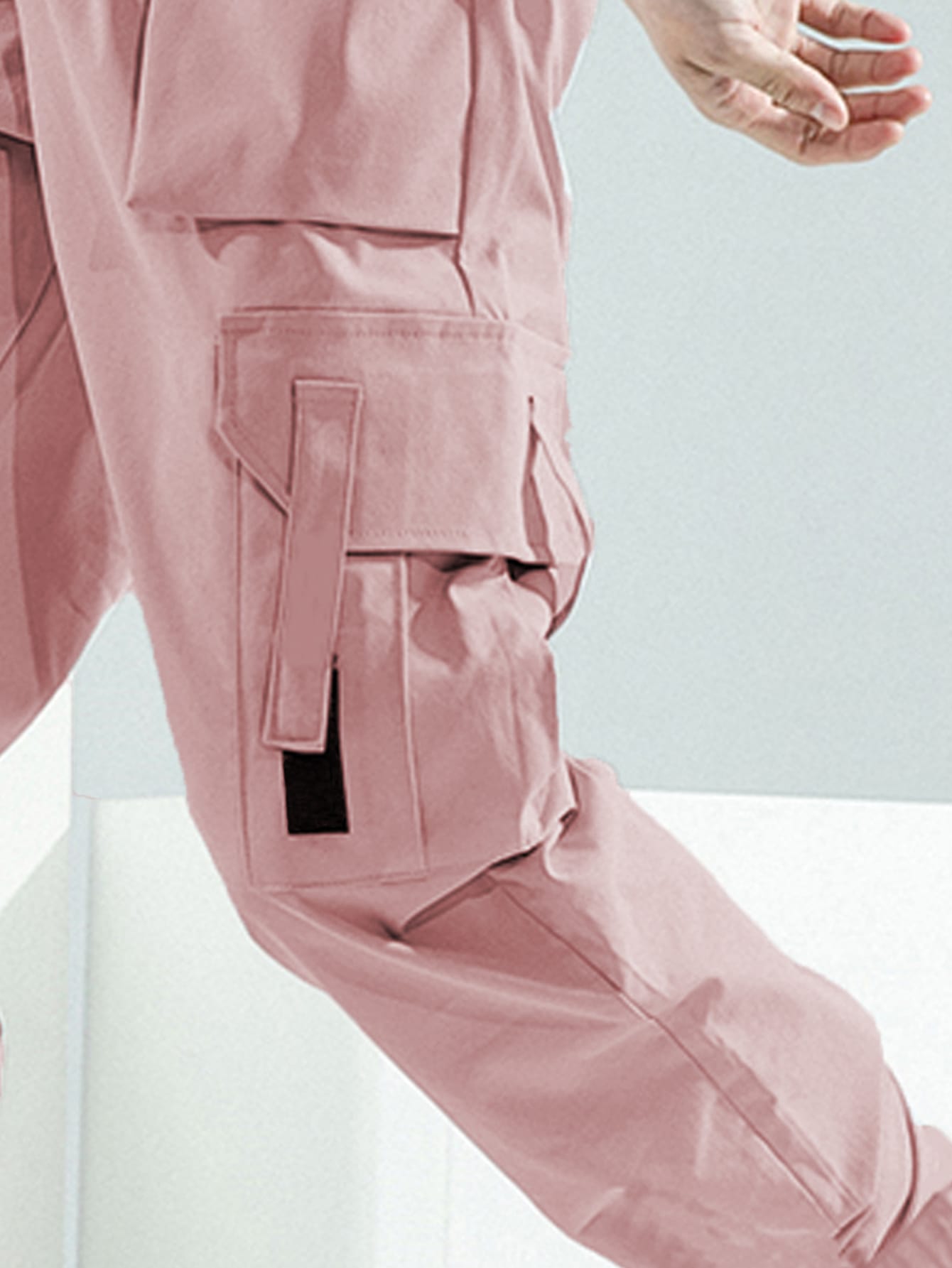 Guys Flap Pocket Side Cargo Pants