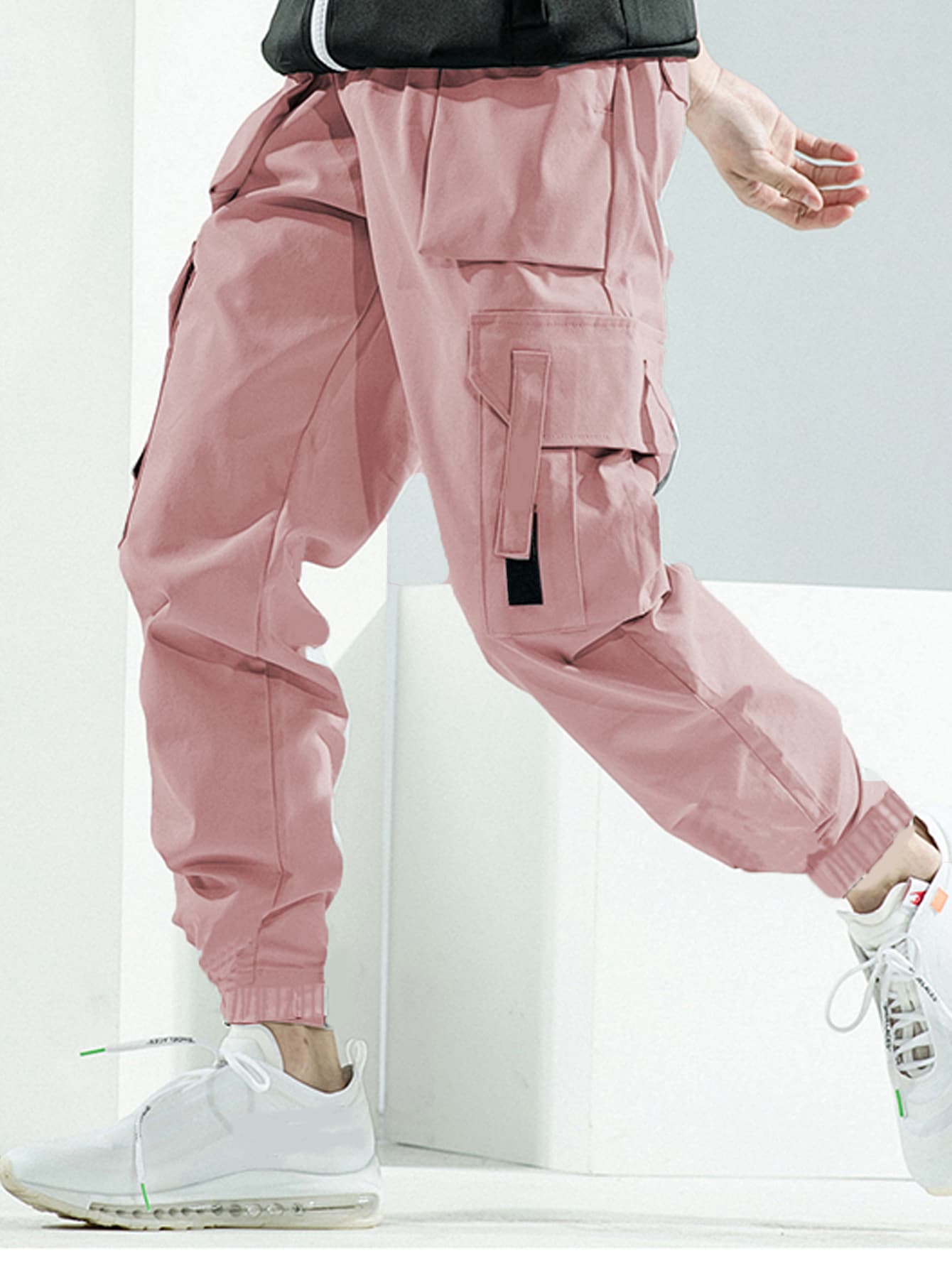 Guys Flap Pocket Side Cargo Pants