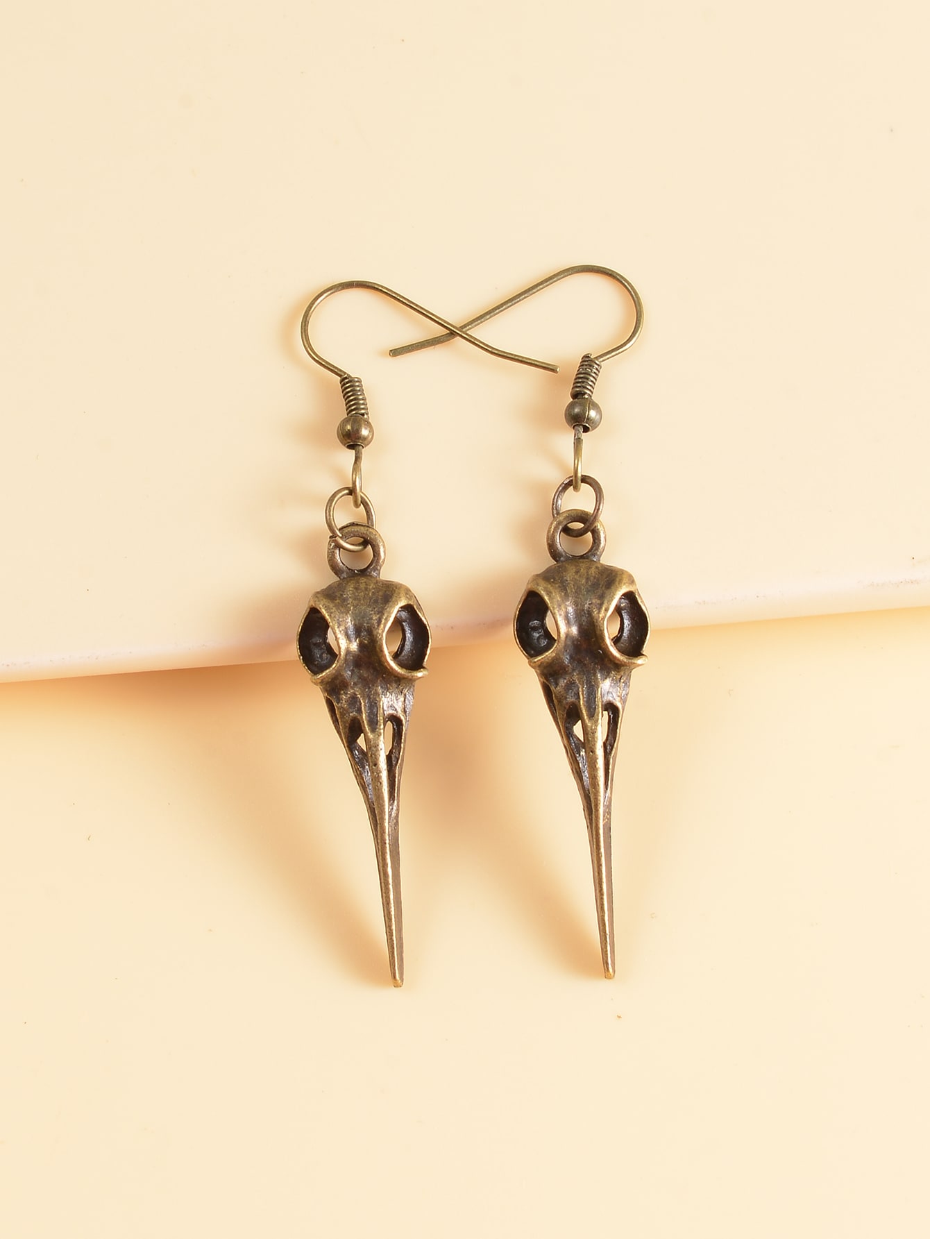 Academia Animal Skeleton Drop Earrings