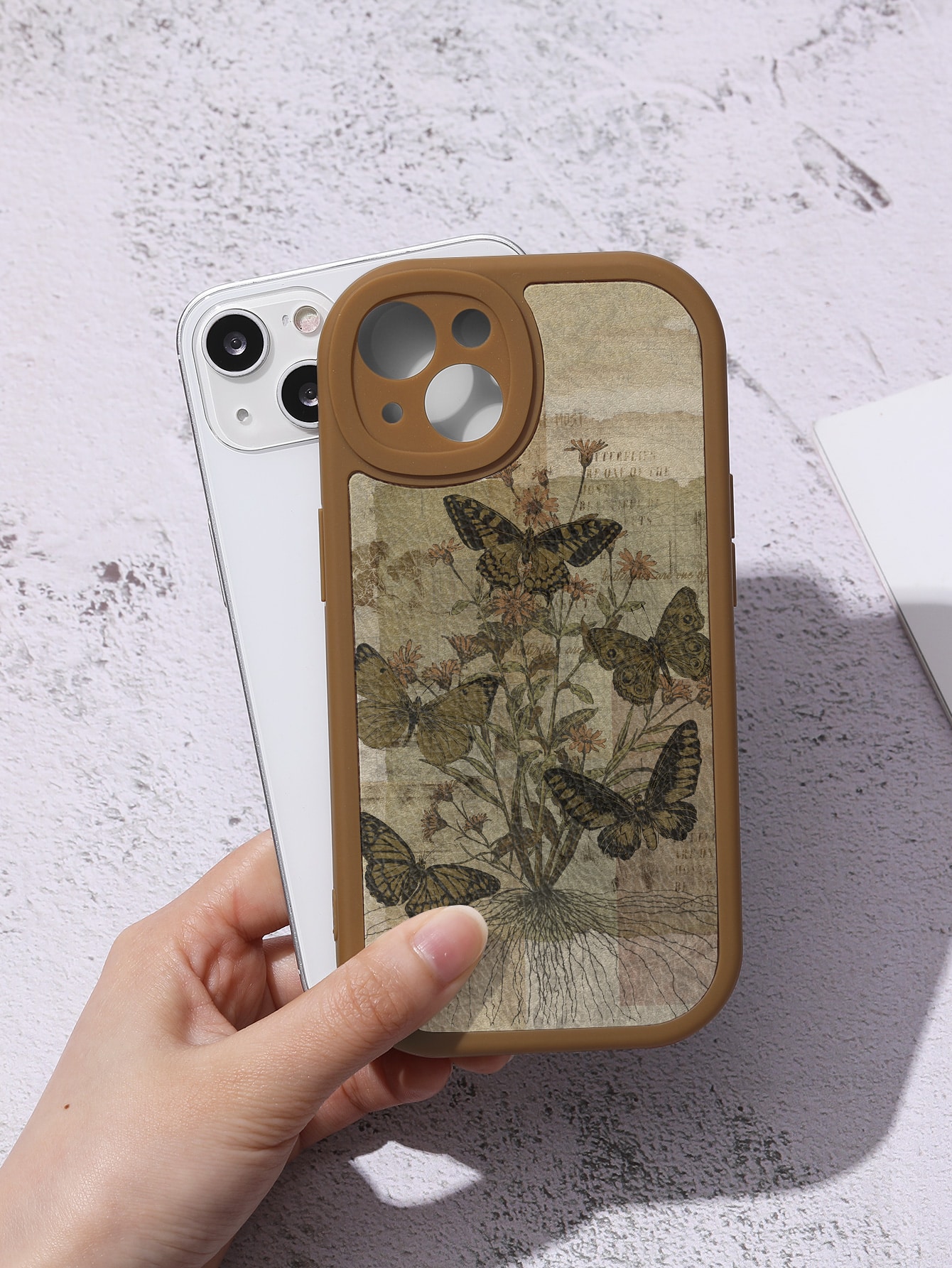 Butterfly Print Phone Case