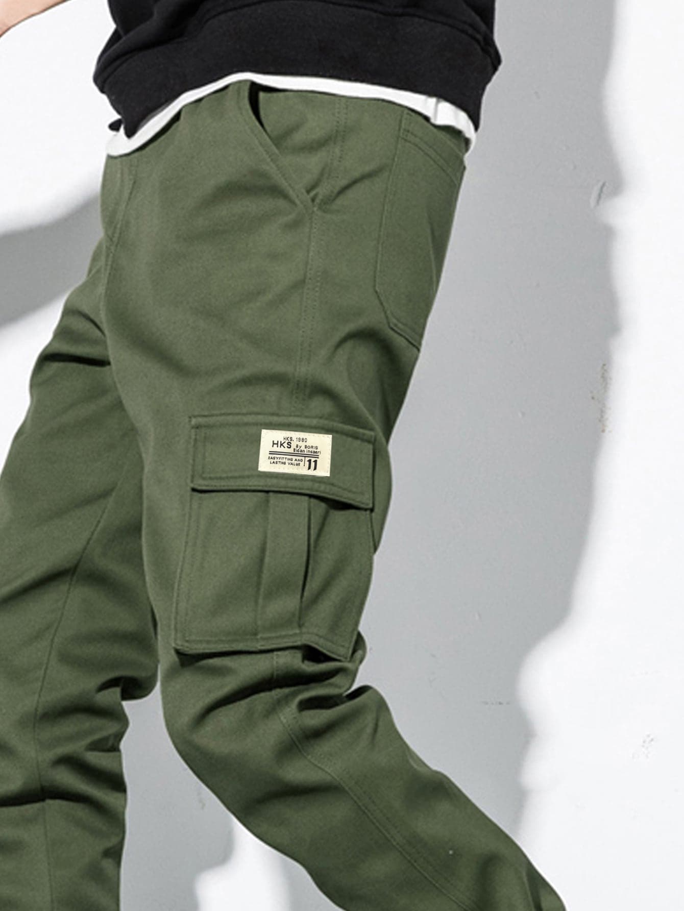 Guys Flap Pocket Cargo Pants