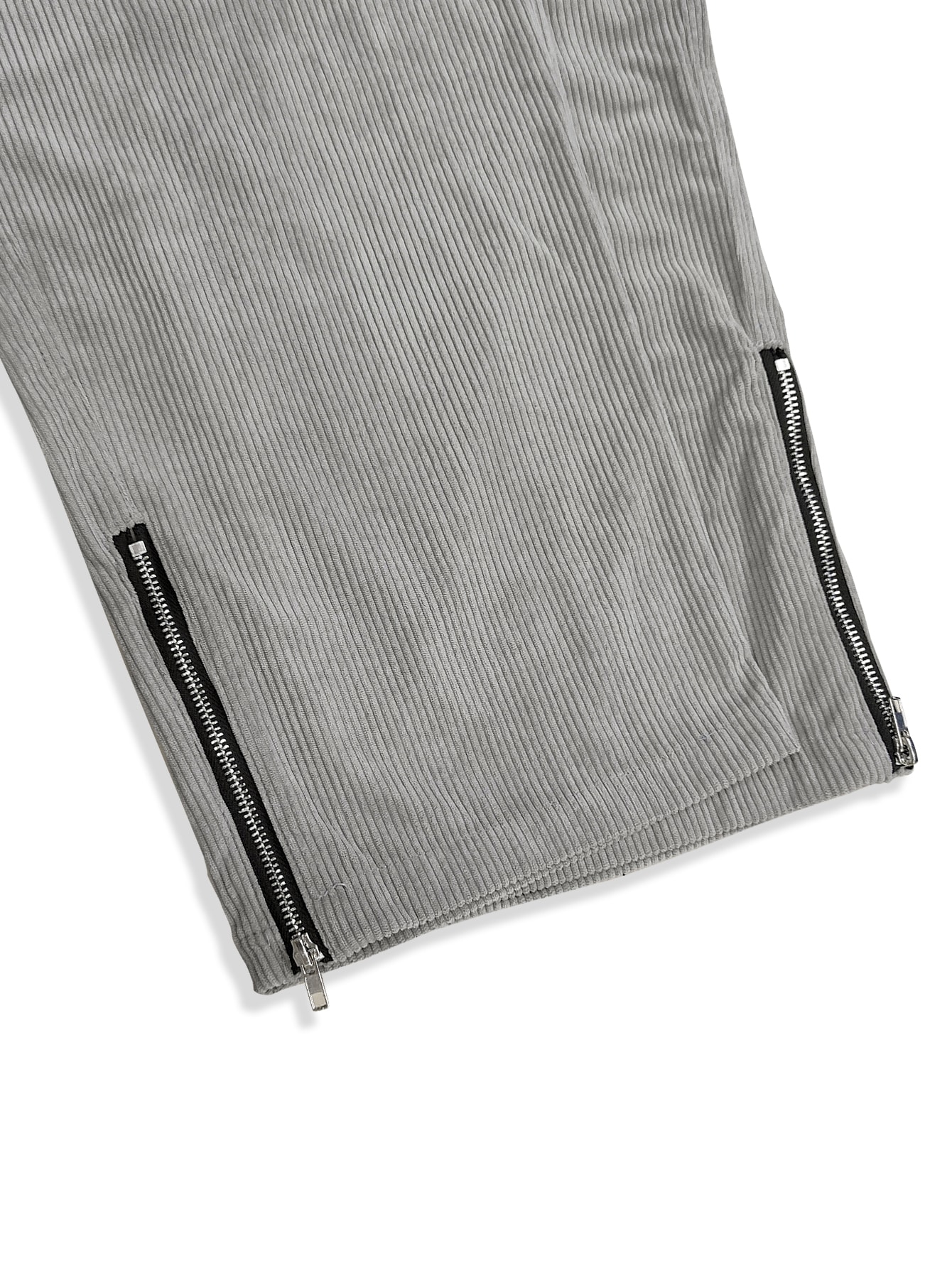 Guys Flap Pocket Side Drawstring Waist Corduroy Pants