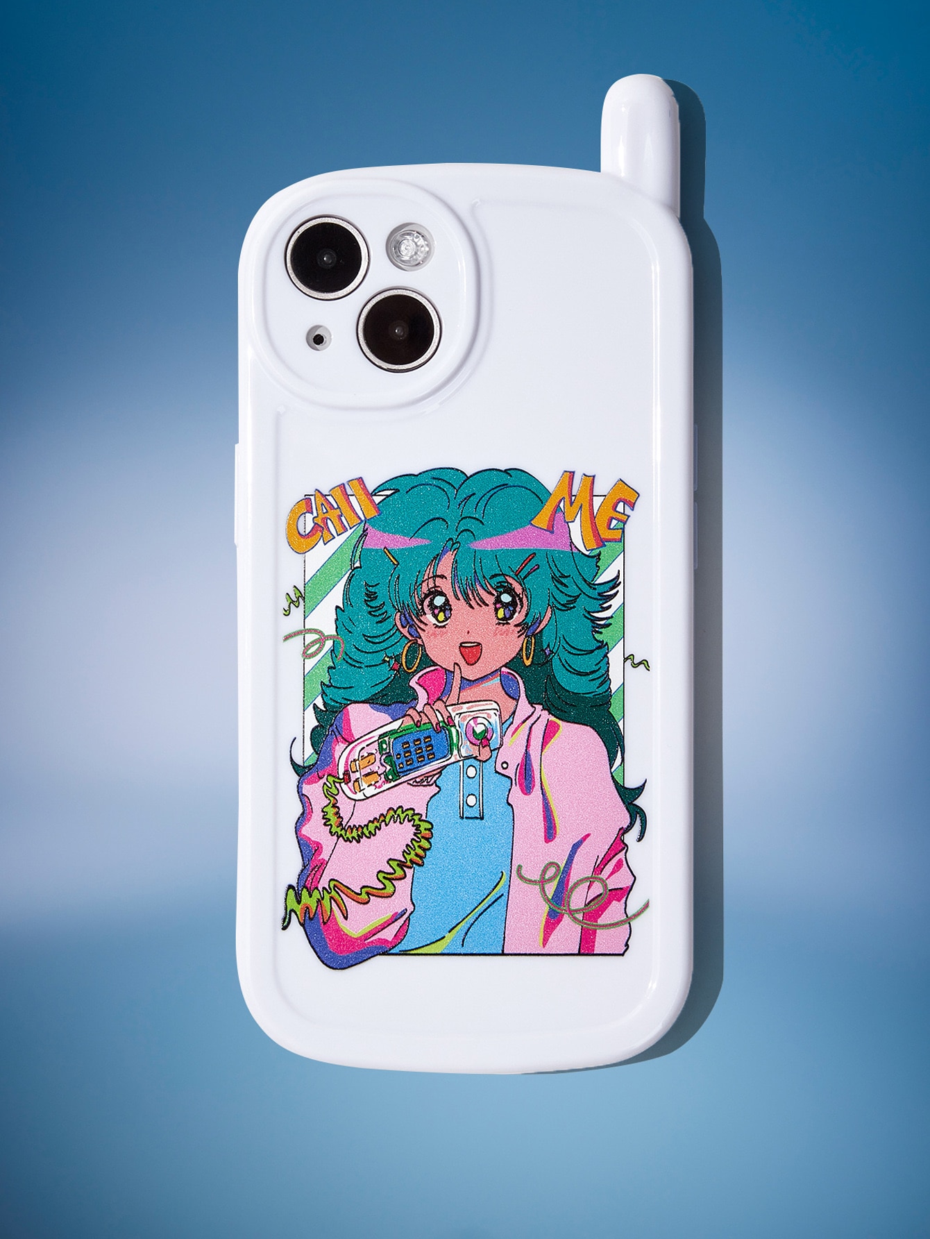 ChanRan Cartoon Girl Print Phone Case