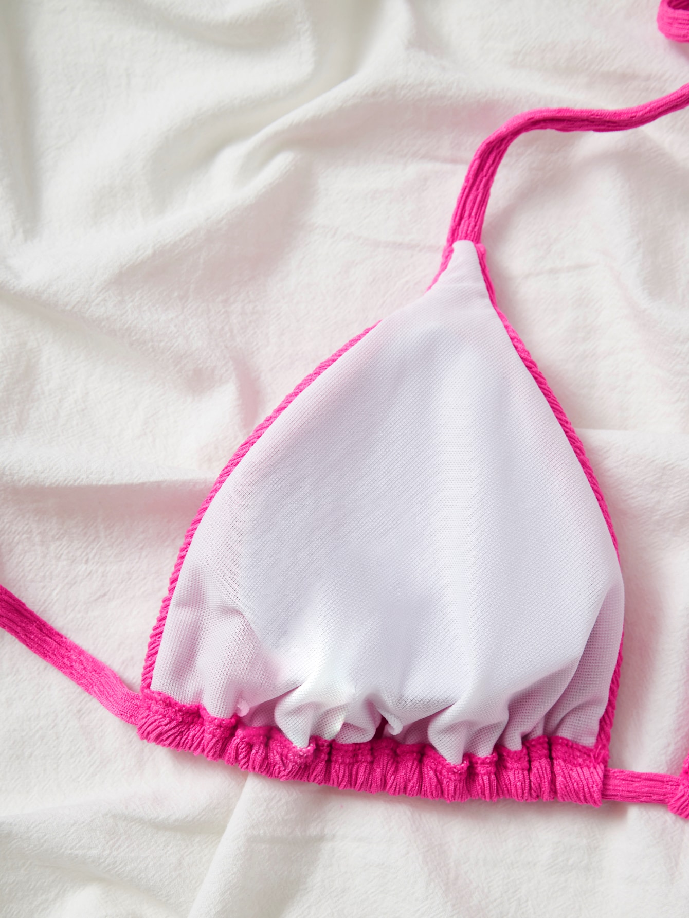 Summer Beach Halter Triangle Bikini Top