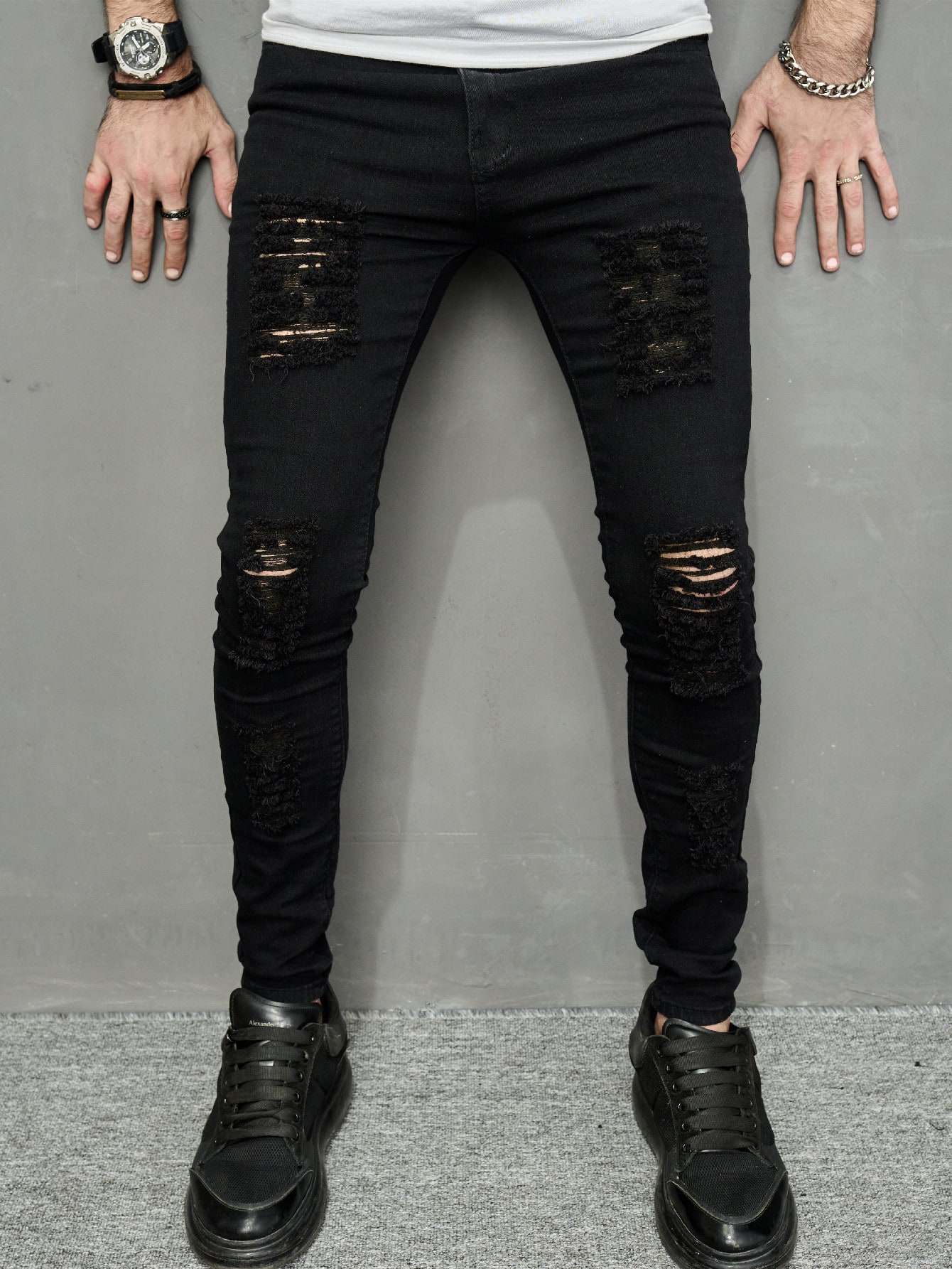 Guys Ripped Jeans
