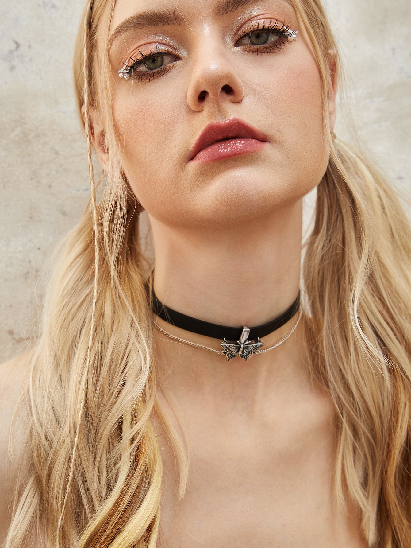 Fairycore Butterfly Decor Choker