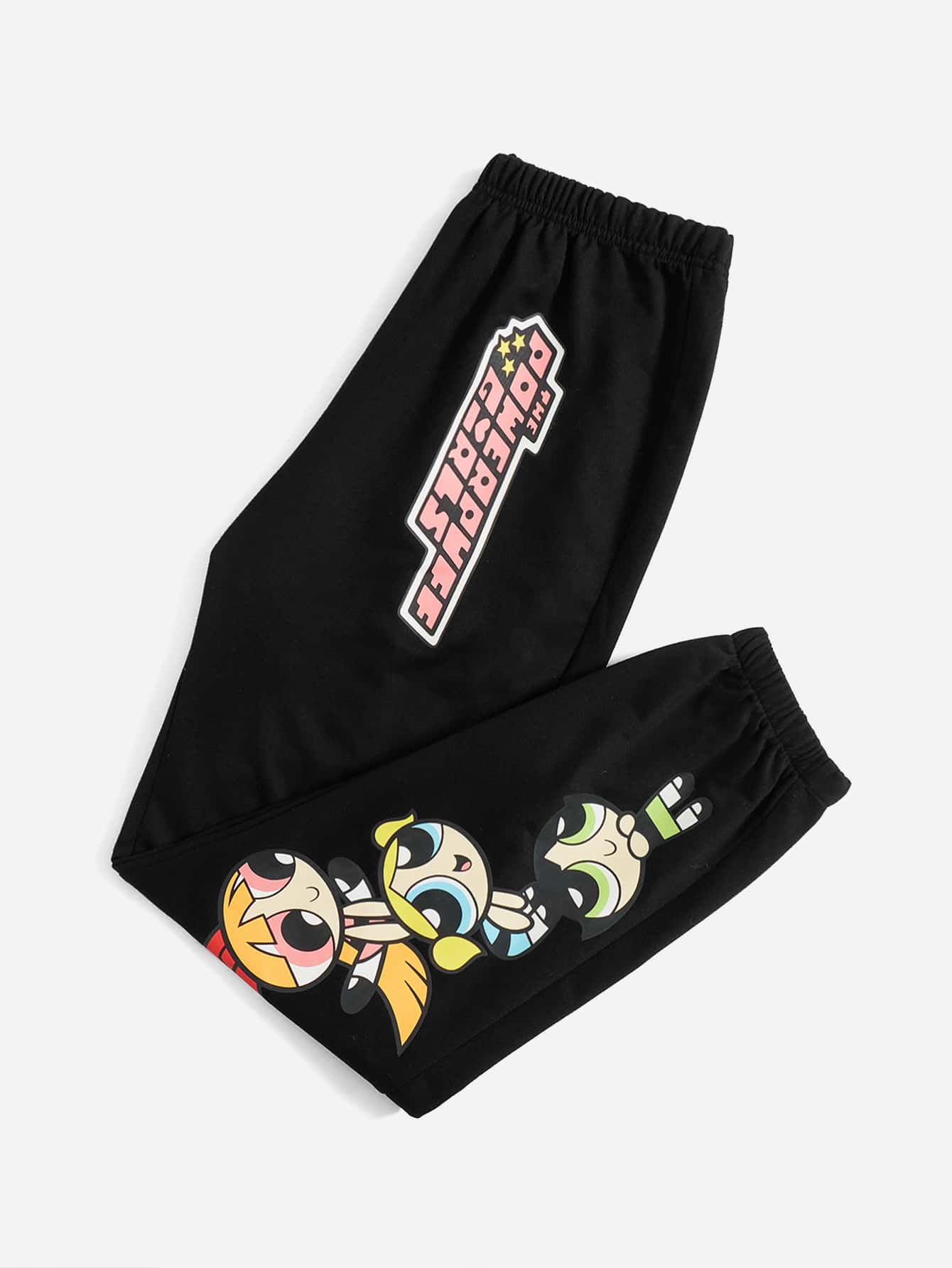 The Powerpuff Girls | ROMWE Cartoon Graphic Sweatpants