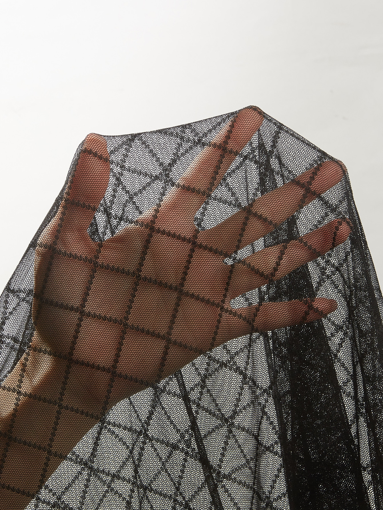 Spring And Summer Plus See-Through Mesh Sexy And Coquettish Black Tight Trousers And Leggings