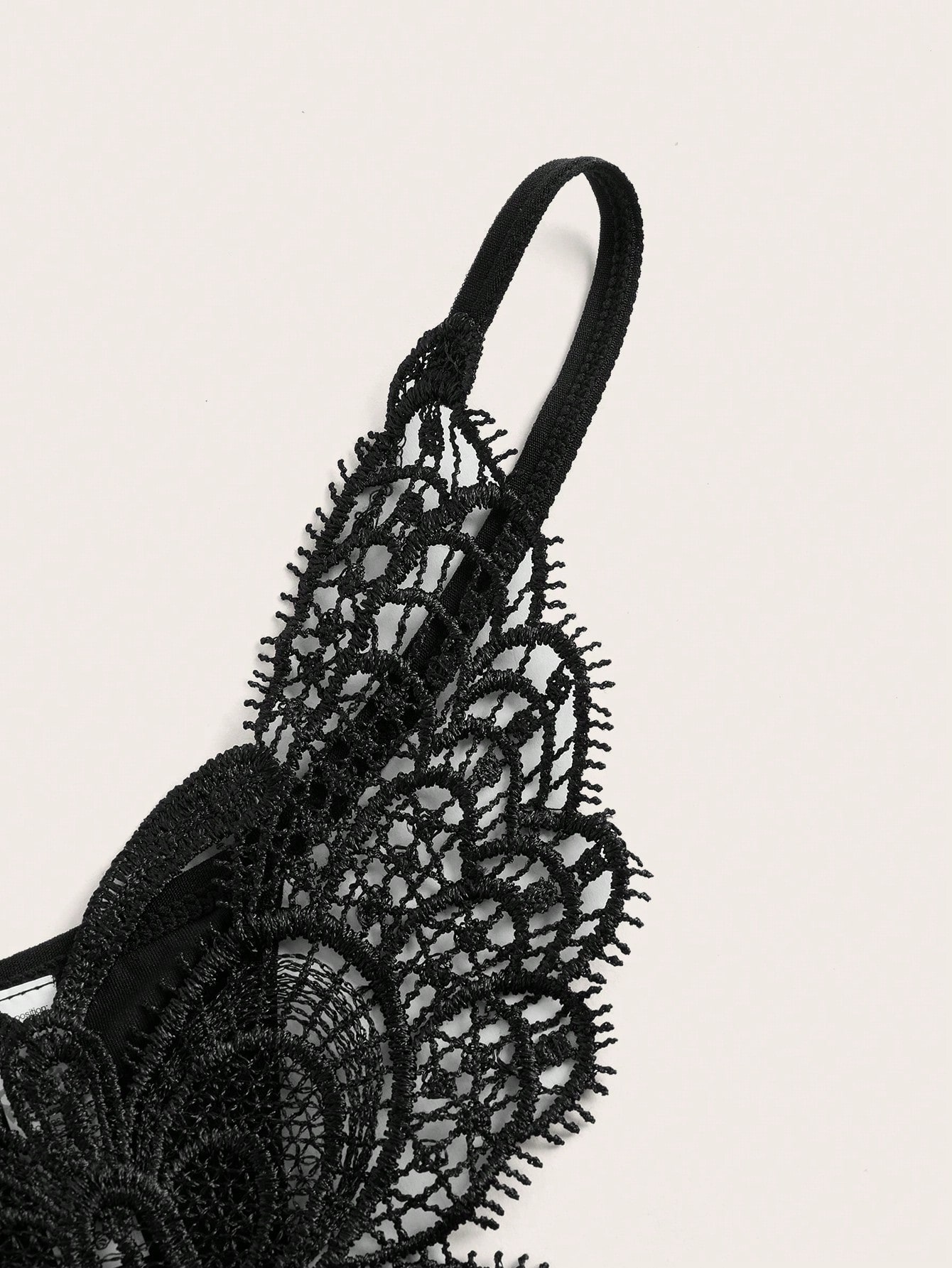 Fairycore Butterfly Pattern Lace Thong