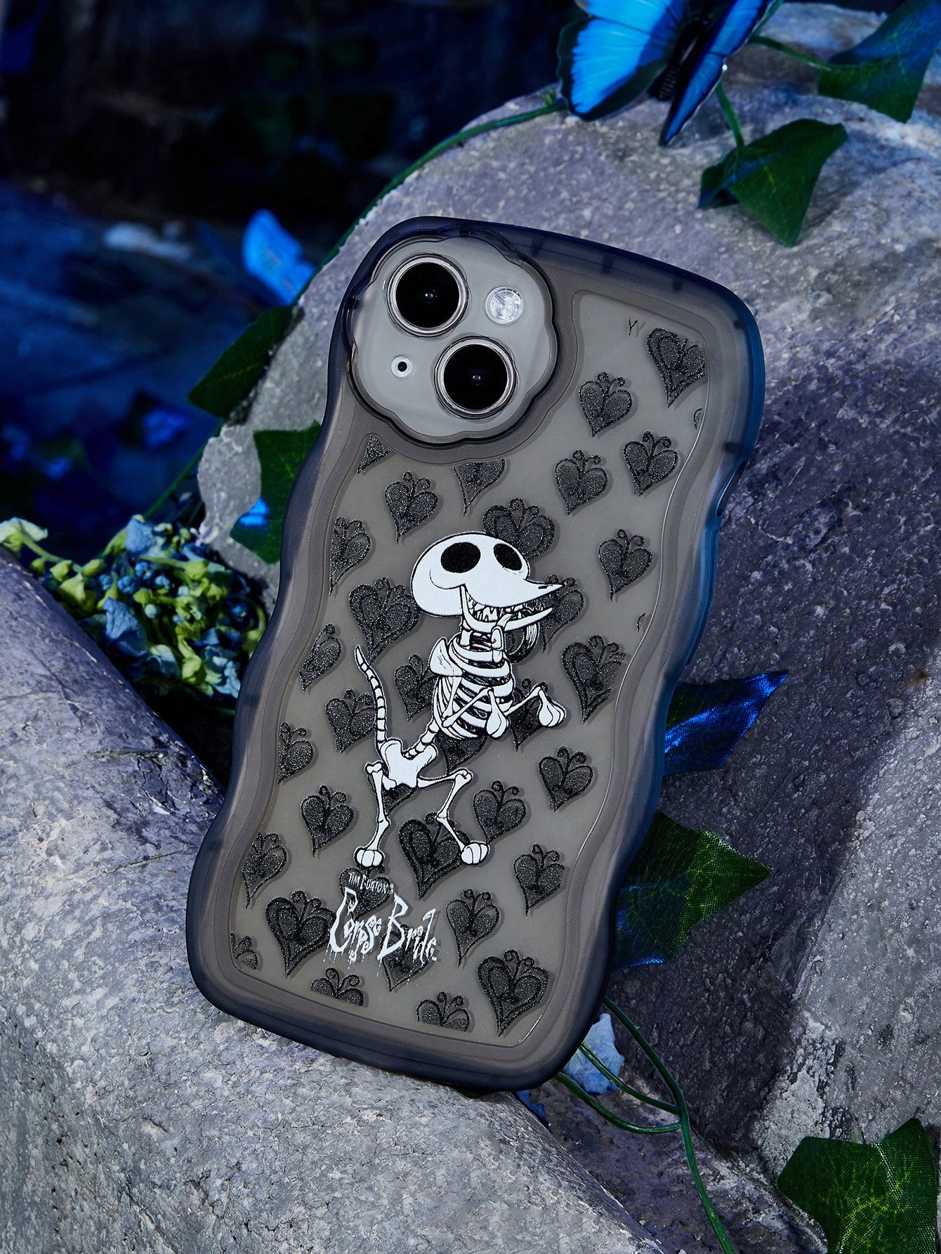 Corpse Bride | ROMWE Skeleton Pattern Phone Case
