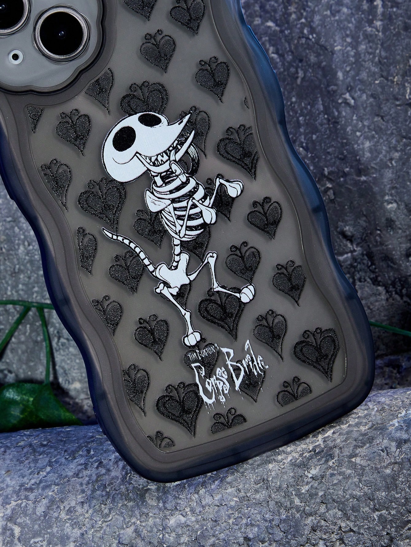 Corpse Bride | ROMWE Skeleton Pattern Phone Case