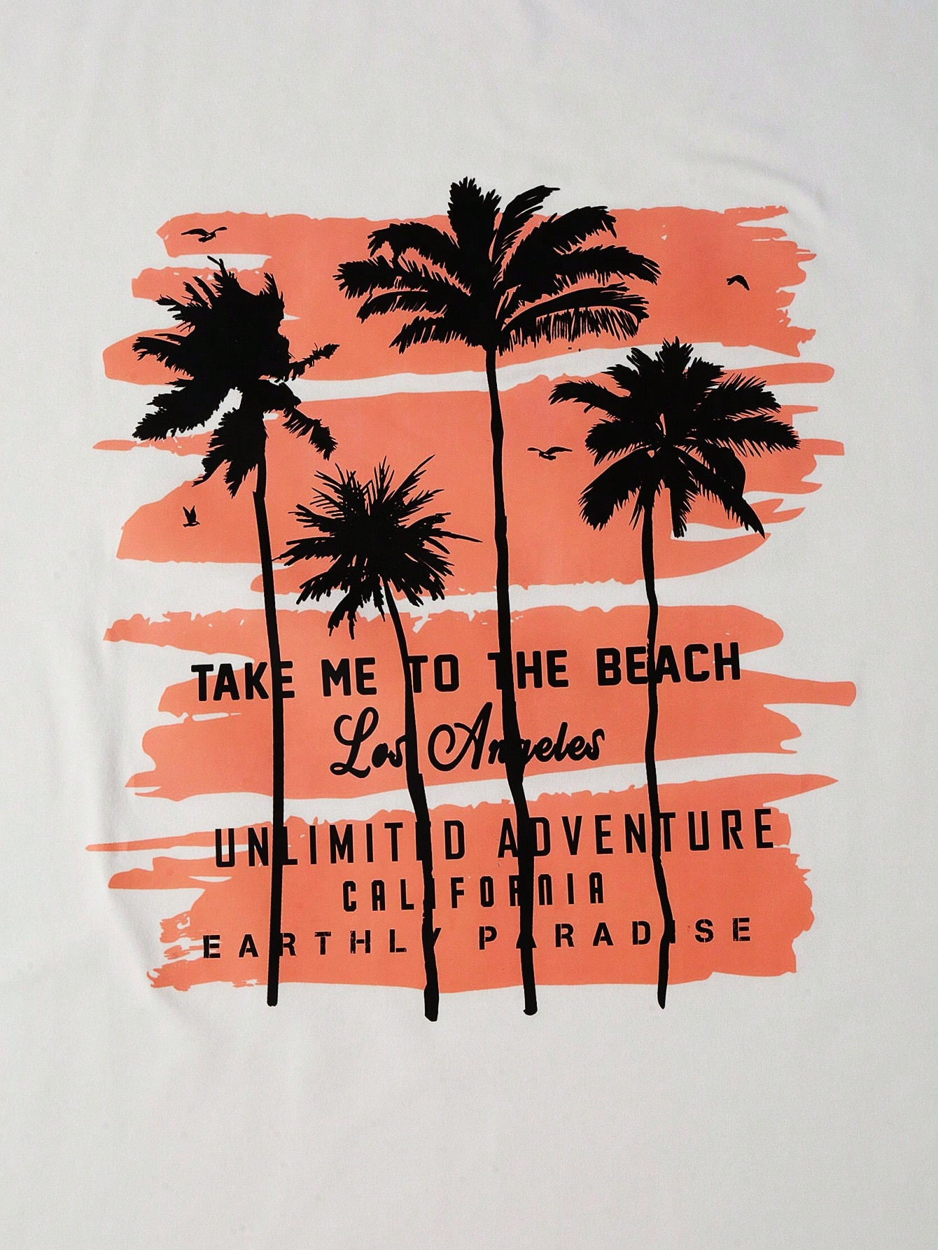 Guys Tropical Print Tee & Drawstring Waist Shorts