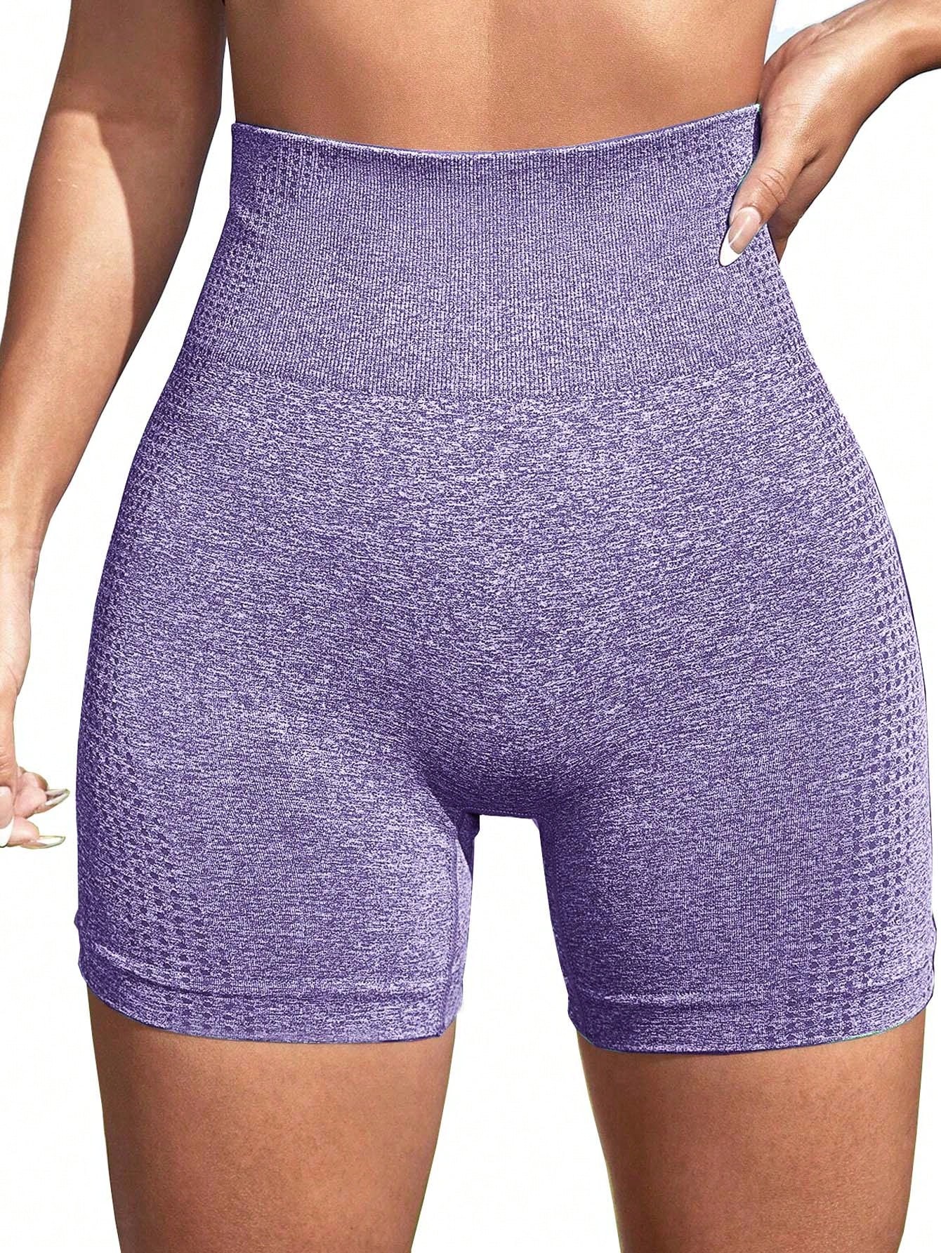4pcs Breathable Softness Wideband Waist Sports Shorts Stretchy Shorts