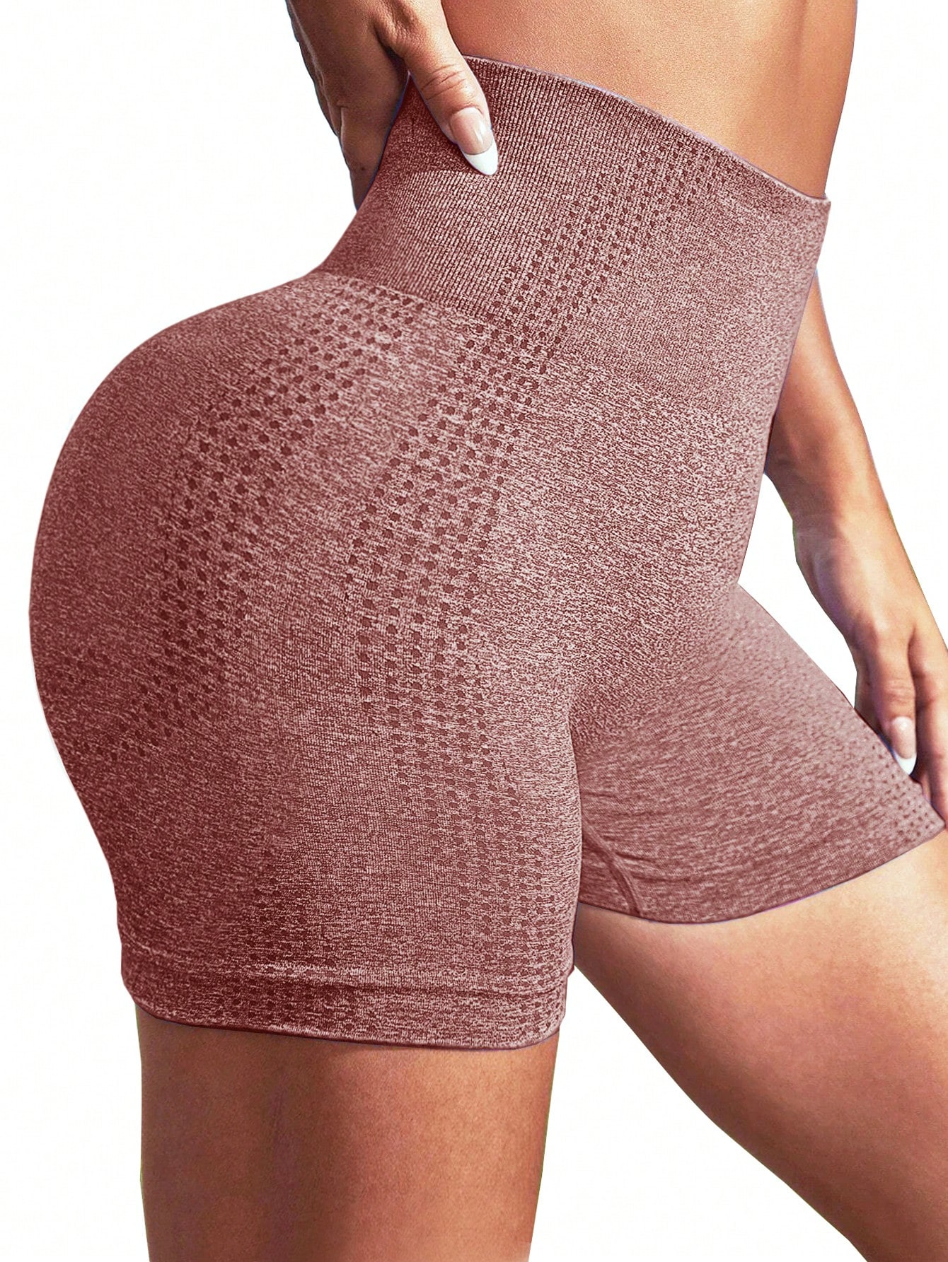 4pcs Breathable Softness Wideband Waist Sports Shorts Stretchy Shorts