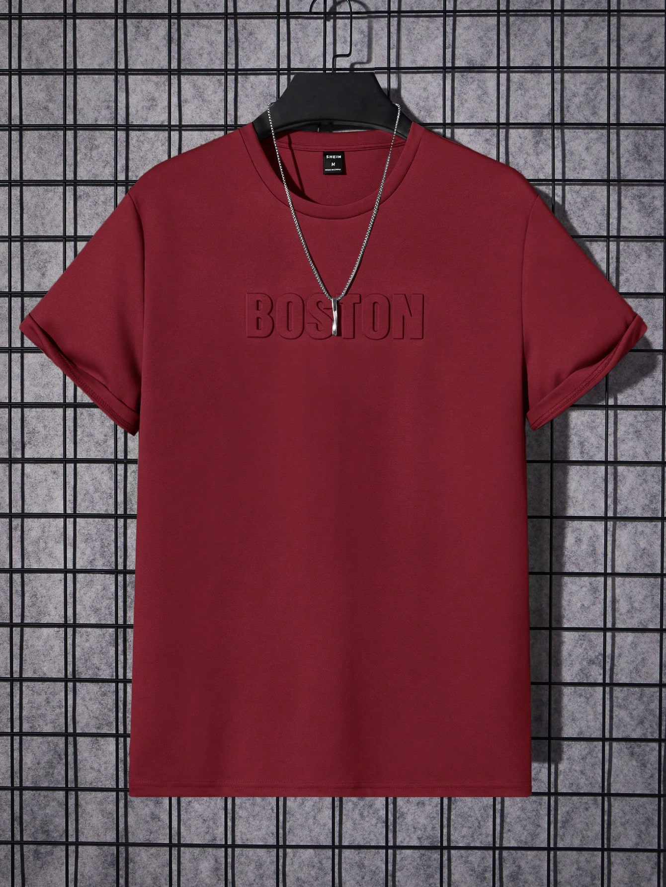 Guys Letter Embossed Tee