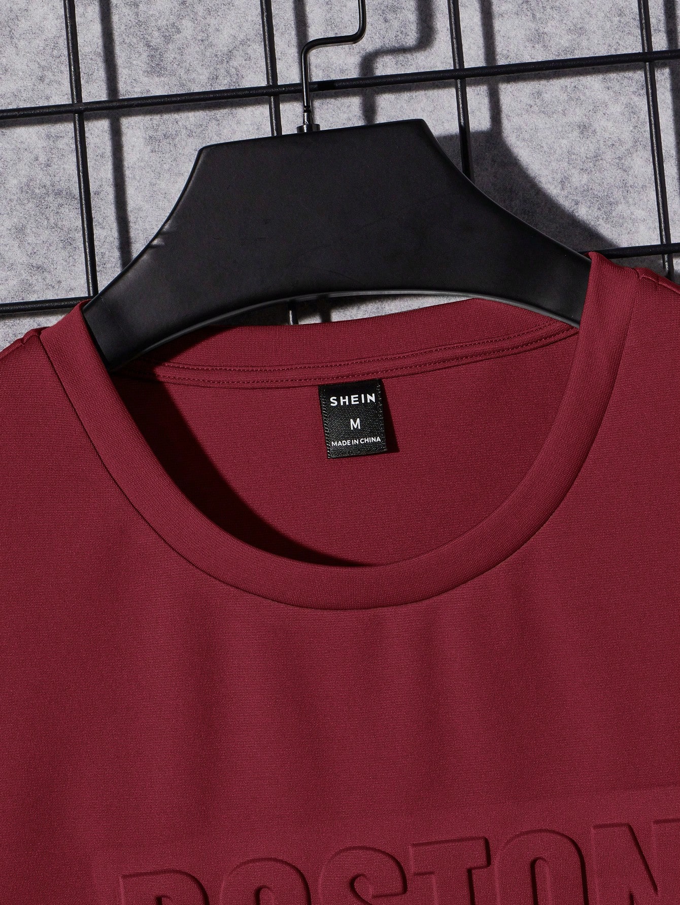 Guys Letter Embossed Tee