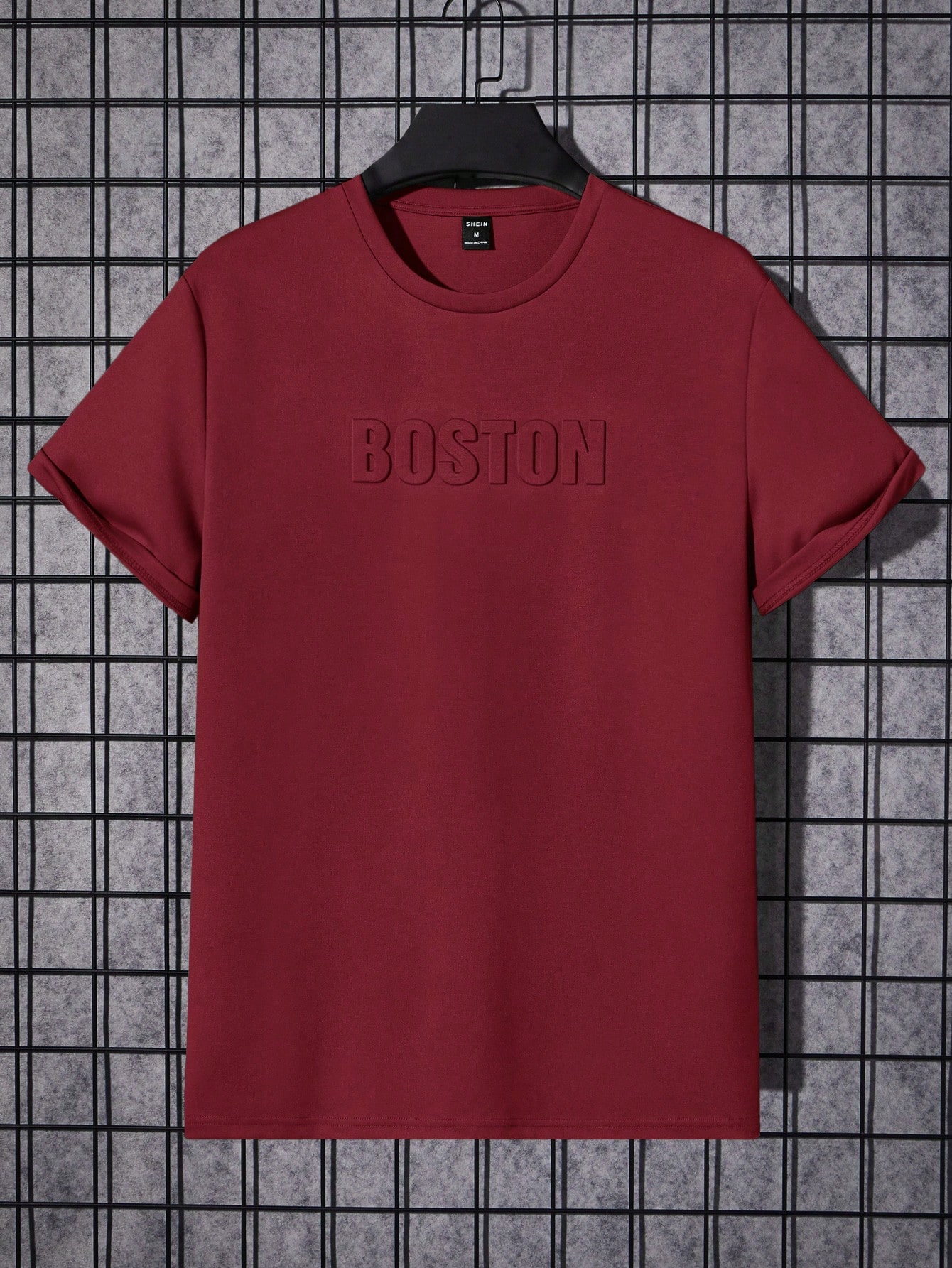 Guys Letter Embossed Tee
