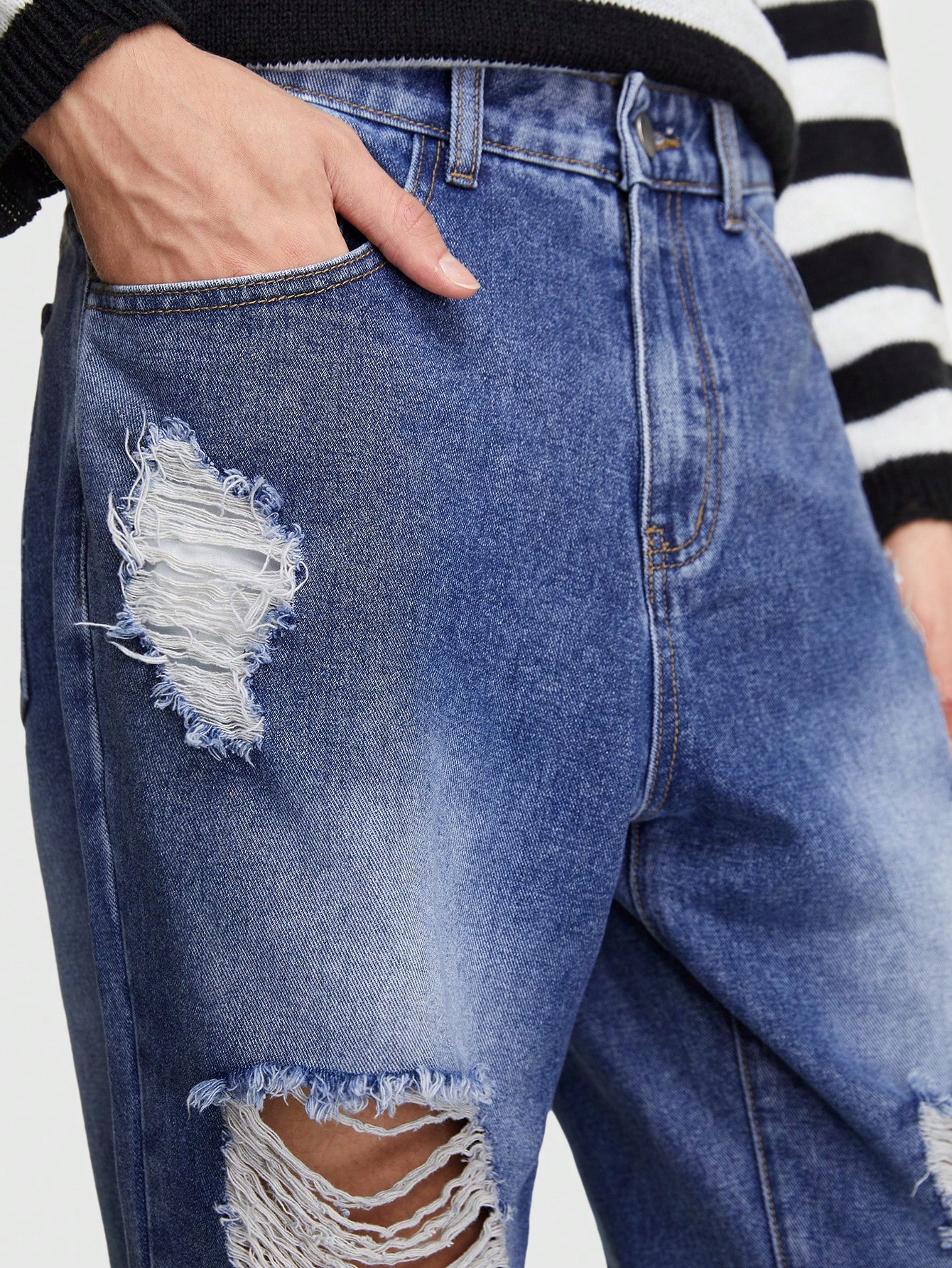 Street Life Men Ripped Jeans