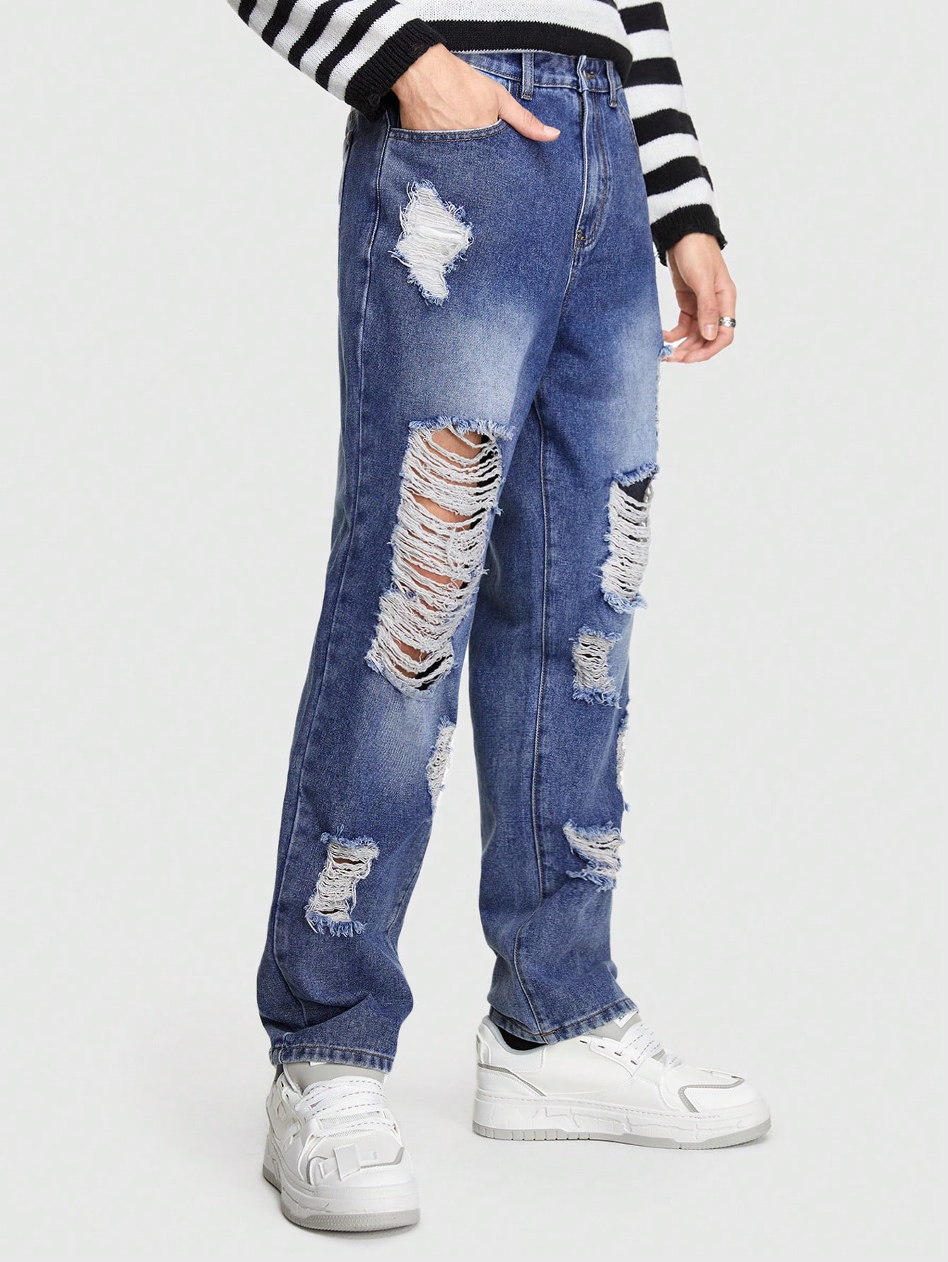 Street Life Men Ripped Jeans
