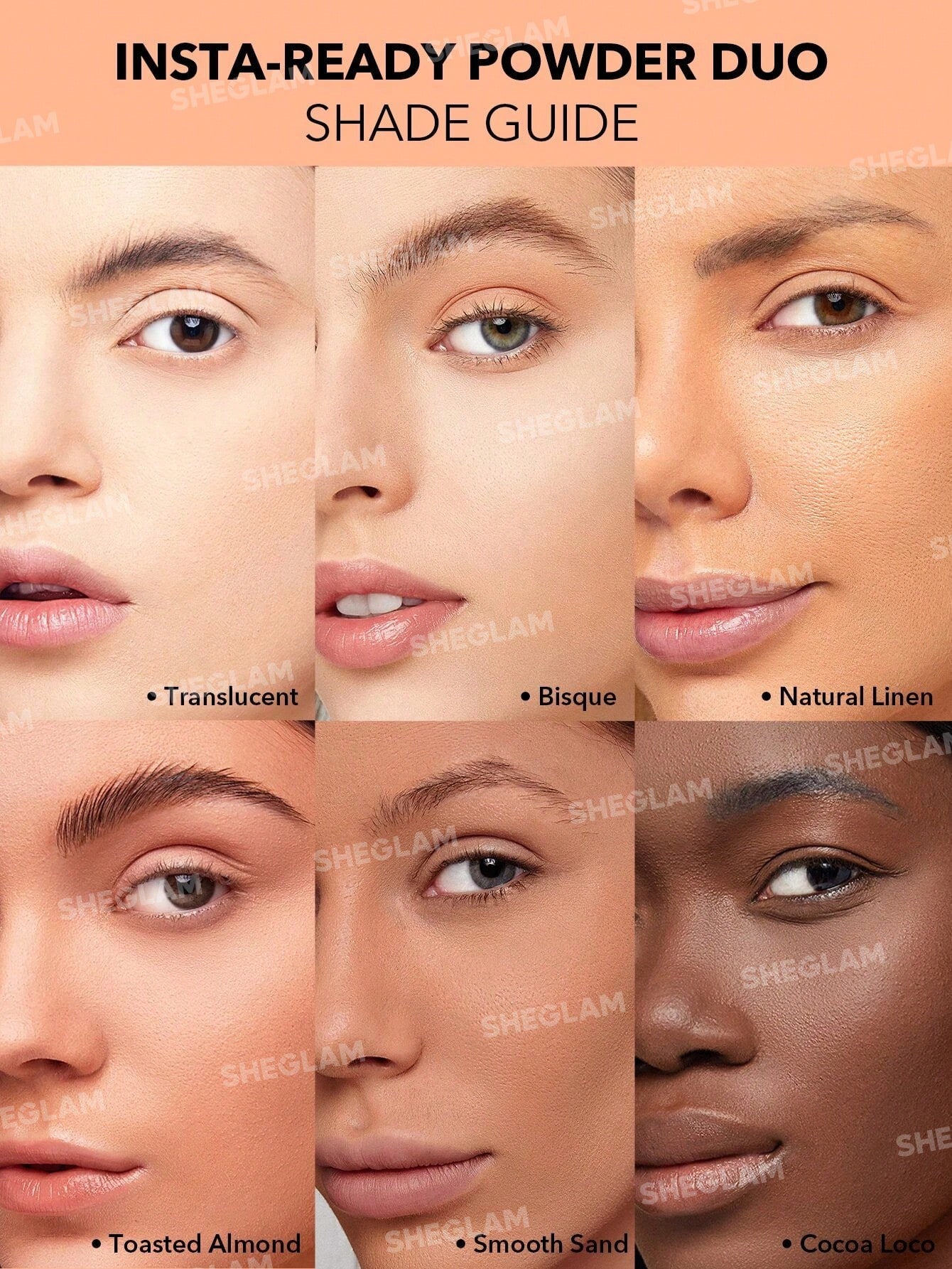 Insta-Ready Face & Under Eye Setting Powder Duo-Translucent Valentine Day Decor Love Gift Winter Y2K Makeup Party Beach Travel Holiday Sale Deals Camping Outdoors Present Rose Fashion Girl New Year Cosmetic Cosplay Best Trip Festivals Color Fancy Campus School Charm Vibe
