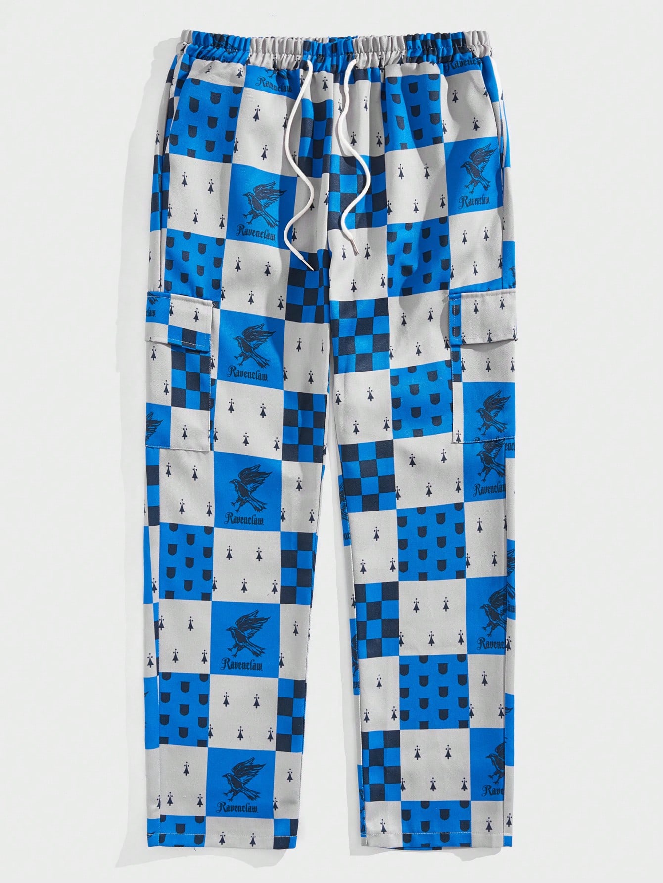 Harry Potter | ROMWE Patchwork Multi-pocket Cargo Pants