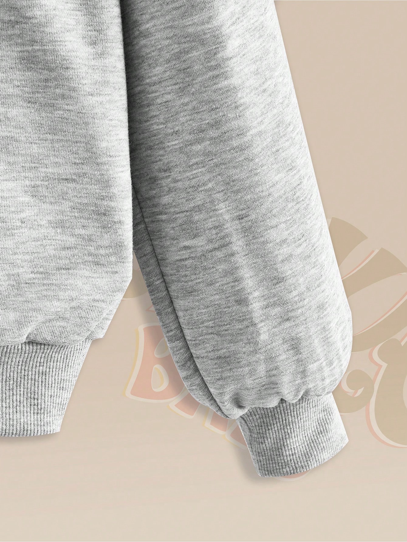 Willy Wonka and the Chocolate Factory X ROMWE Character Print Drop Shoulder Drawstring Hooded Sweatshirt