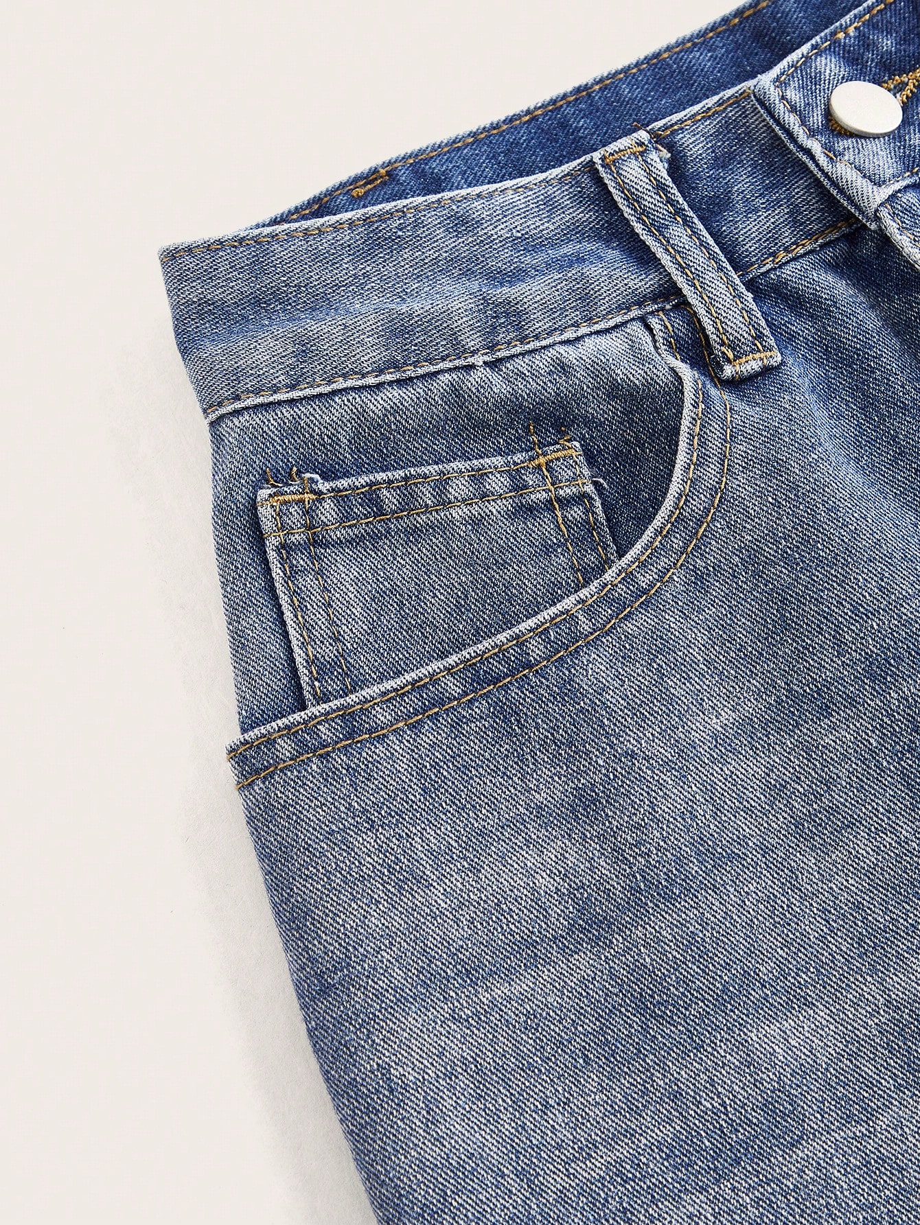 Grunge Punk Plus Size Star Pattern Frayed Edge Casual Daily Match Denim Shorts, School