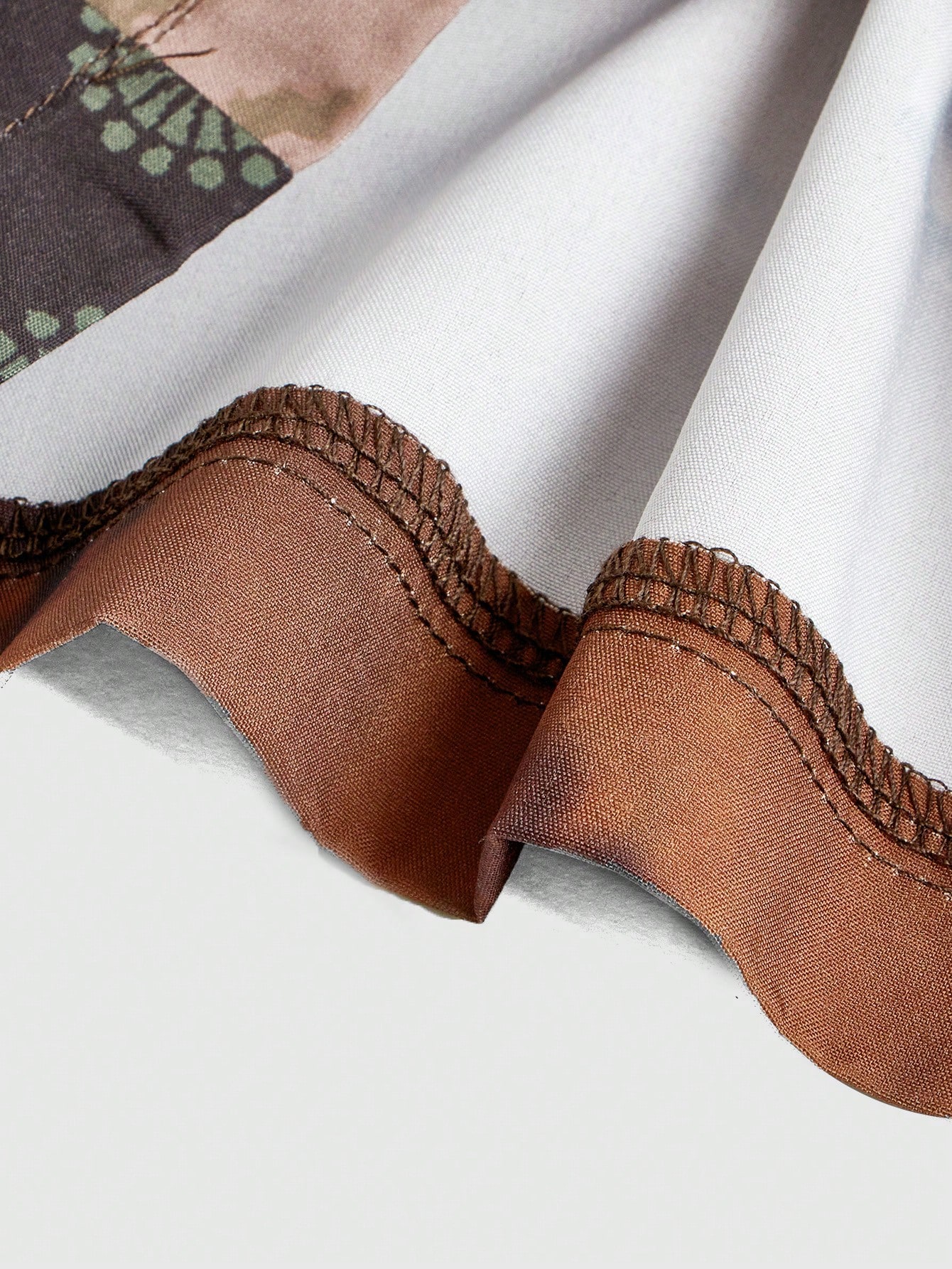 Hippie Patchwork Print Knot Waist Pants
