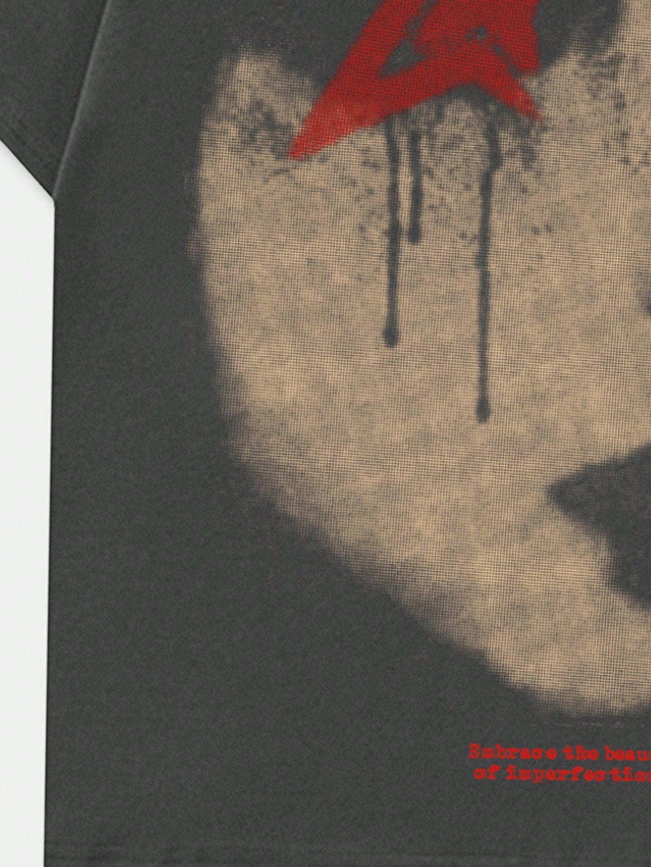 Street Life Men's Portrait Printed Short Sleeve T-Shirt, Suitable For Daily Wear In Spring And Summer, School