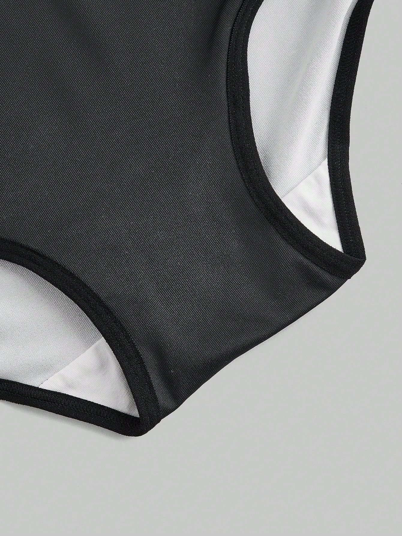 Goth 3pcs Spider Printed Triangle Briefs Set
