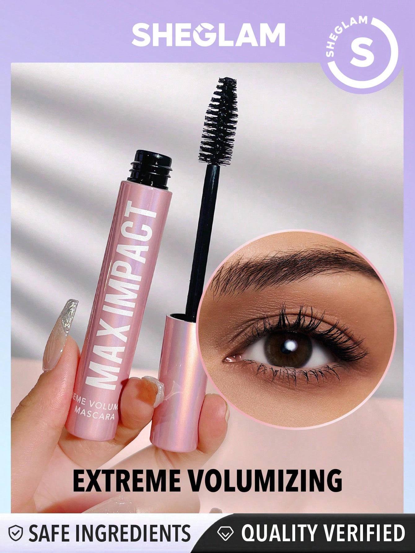 Max Impact Extreme Volumizing Mascara Valentine Day Decor Love Gift Winter Y2K Makeup Party Beach Travel Holiday Deals Camping Outdoors Present Rose Fashion Girl New Year Cosmetic Cosplay Best Trip Festivals Color Fancy Campus School Charm Vibe