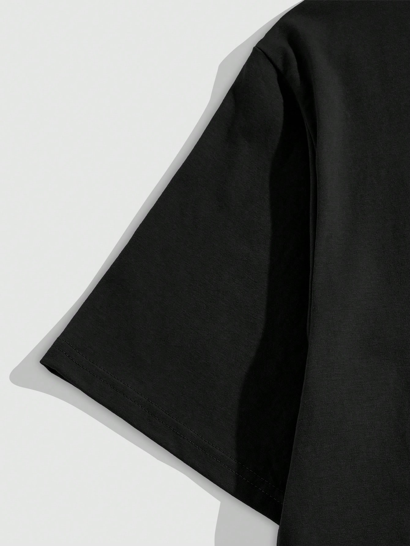 Street Life Men's Casual Mouth, Letter And Cross Print T-Shirt For Summer