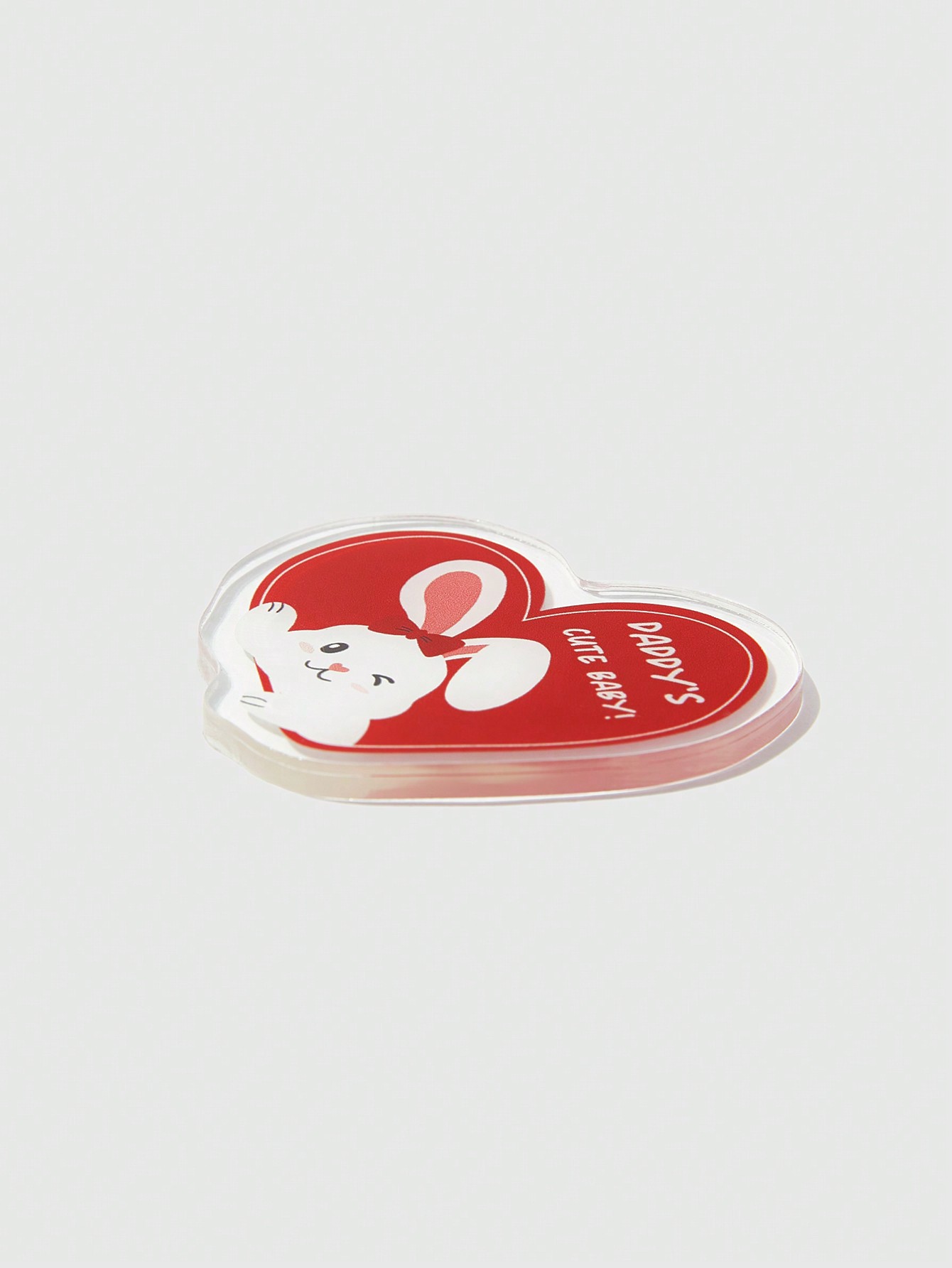 Kawaii 1pc Heart Shaped Rabbit Fridge Magnet