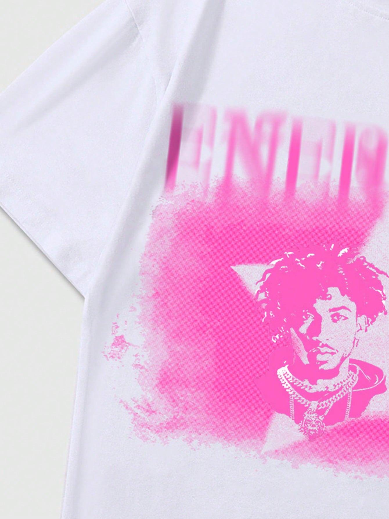 Street Life Men's Summer Casual Round Neck Short Sleeve T-Shirt With Letter And Character Print