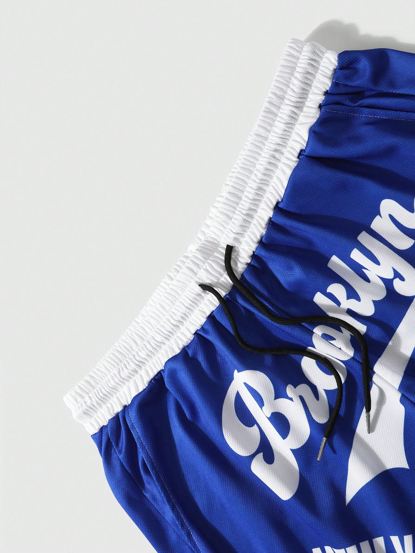 Men's Retro Painting Casual Shorts, Suitable For Summer