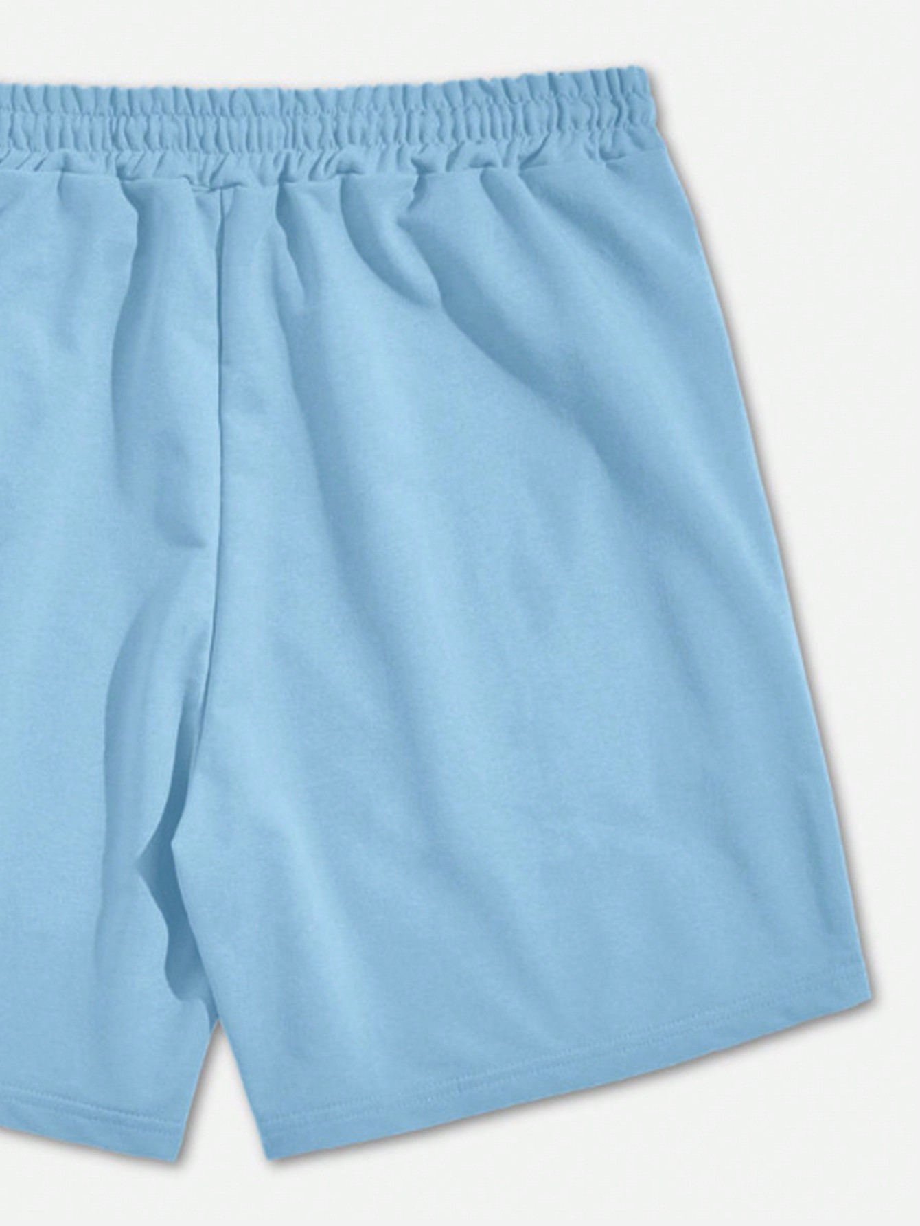 Anime Hand-Drawn Style Men's Simple Printed Shorts