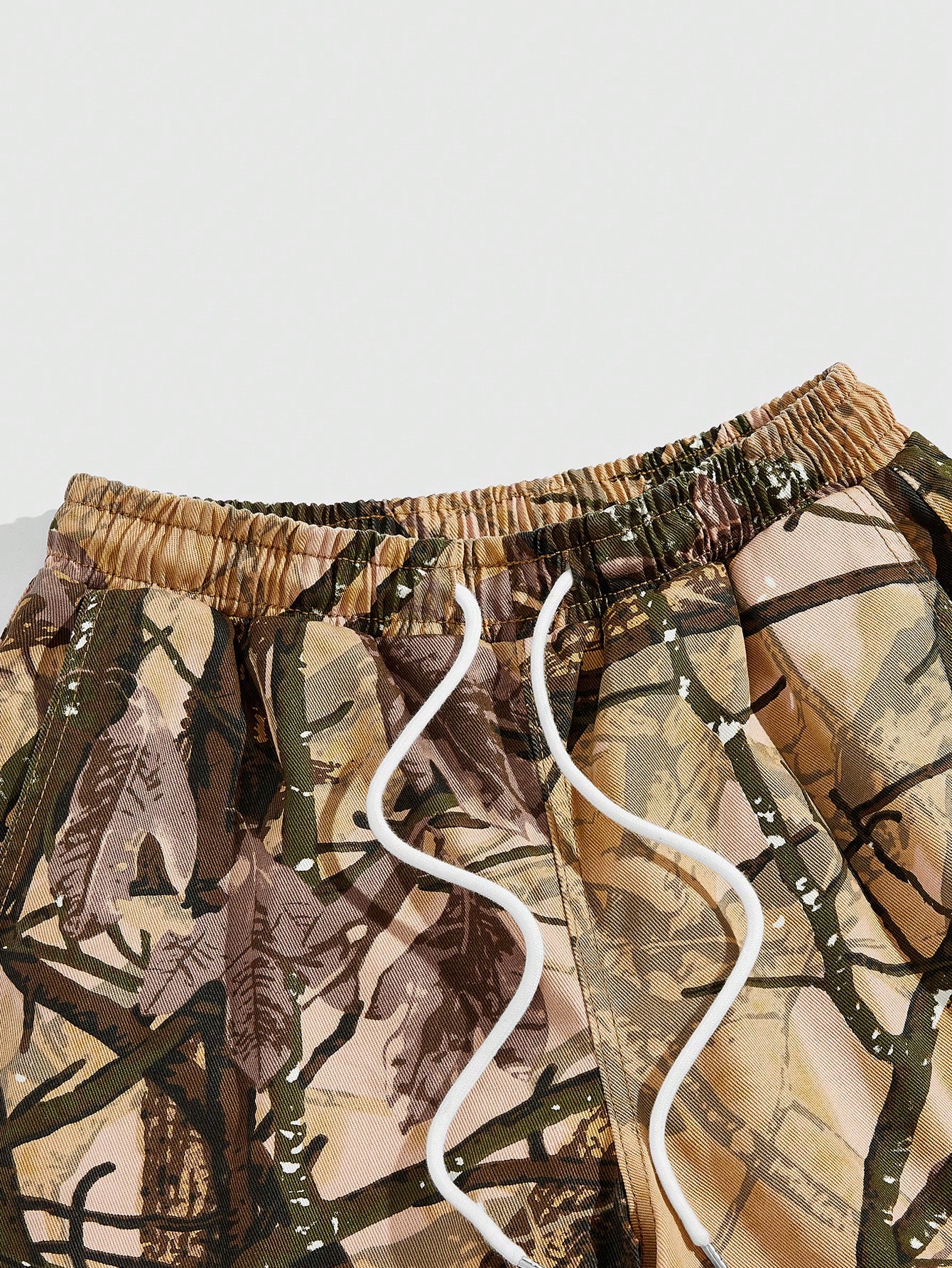 Street Life Men's Printed Denim Shorts, Suitable For Daily Wear In Spring And Summer