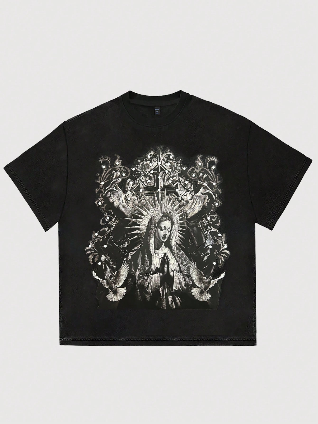 Street Life Men Retro Graphic Printed Short Sleeve T-Shirt