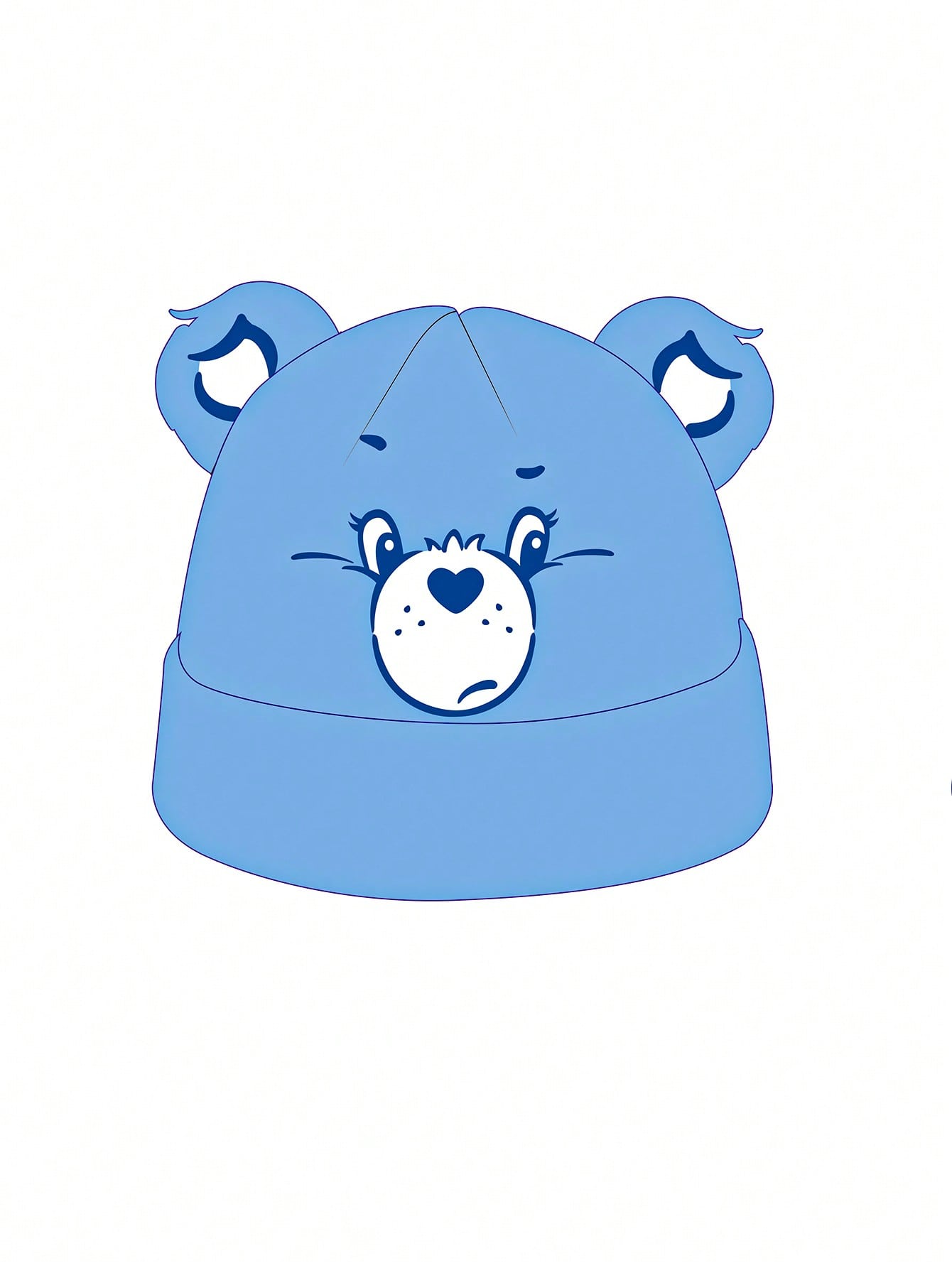 ROMWE X Care Bears Cute Cartoon Bear Warm Knit Beanie Hat For Women , Winter