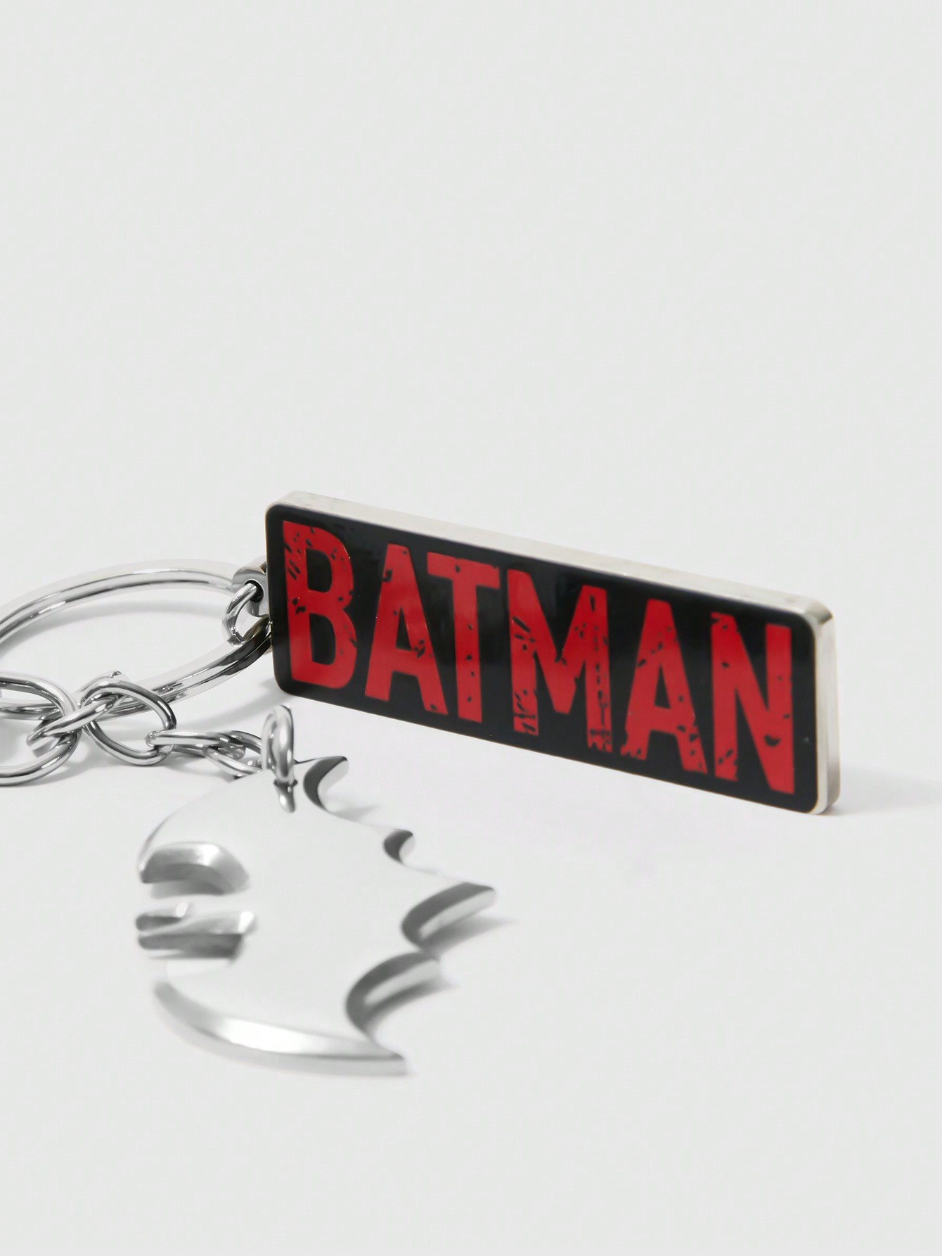 Batman X ROMWE Bat Logo And Letter Graphic Keychain