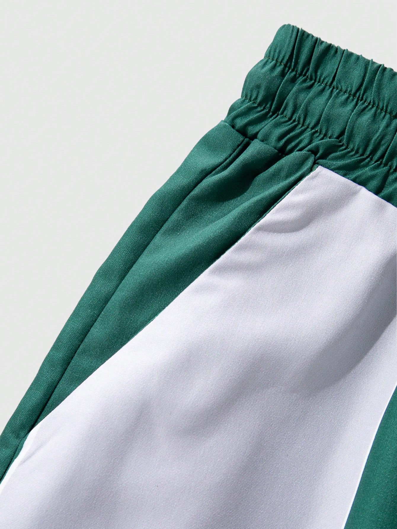 Street Life Men's Contrast Color Letter Print Casual Pants, Suitable For Spring & Summer