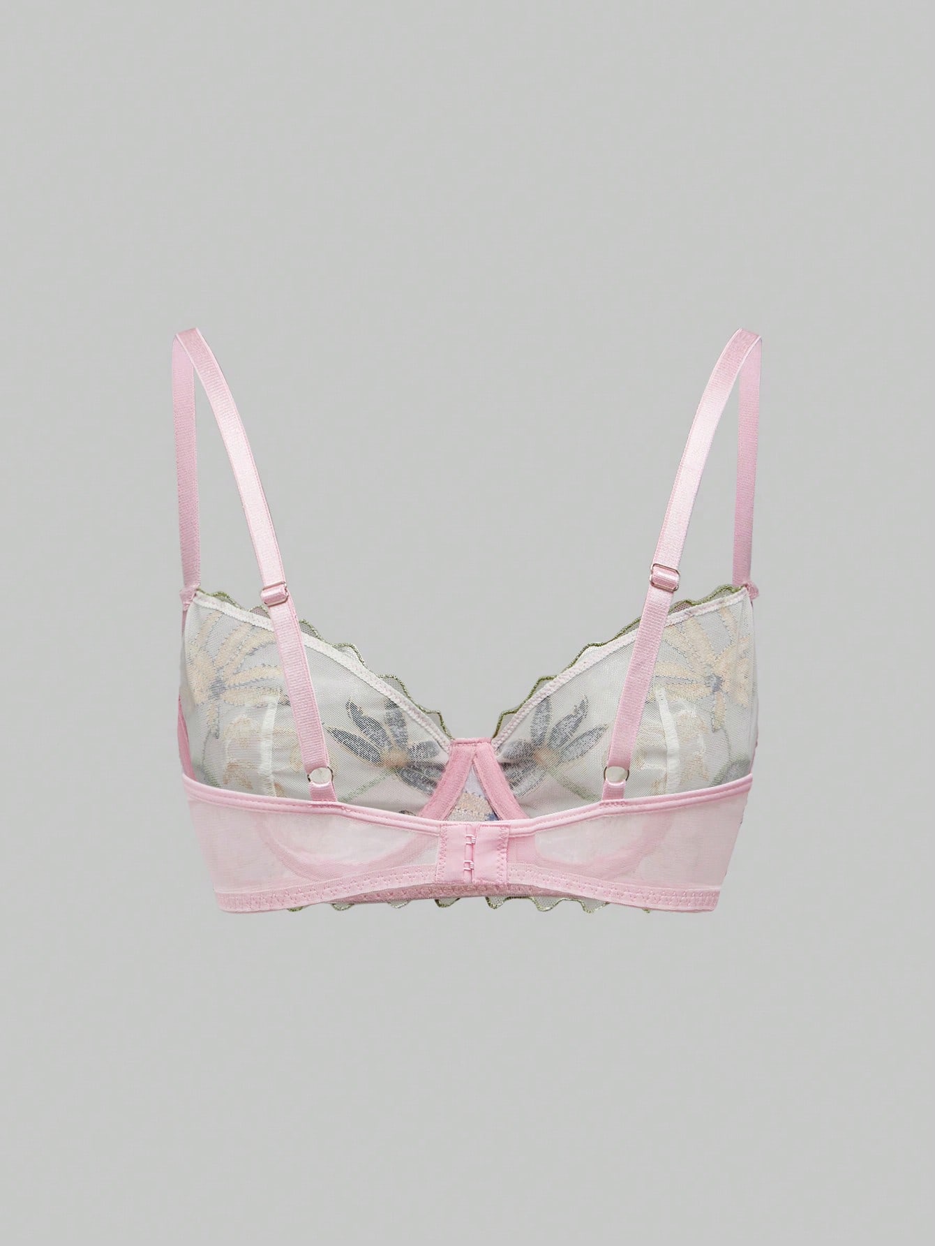 Fairycore Women's Embroidered Sexy Lingerie Set