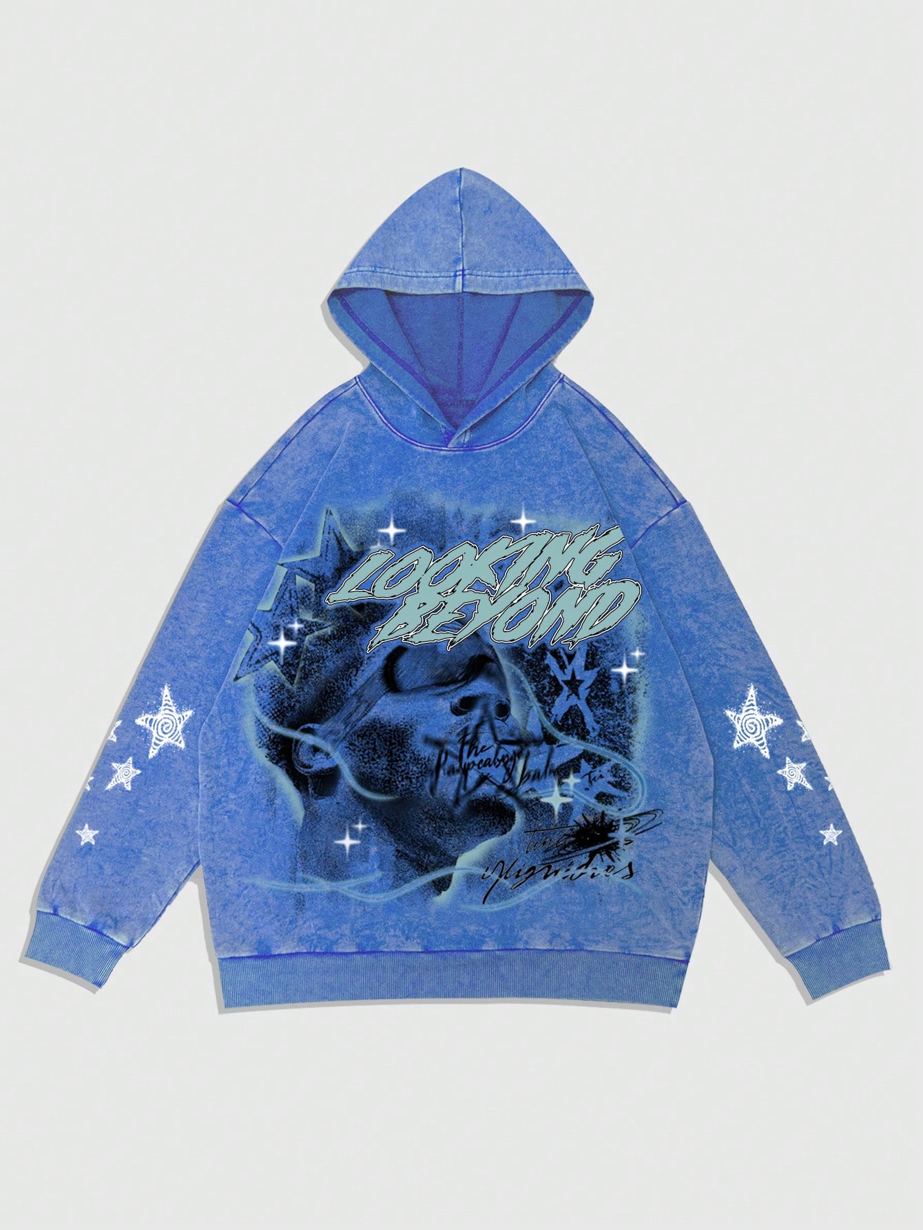 Street Life Men Streetwear Graphic Printed Sweatshirt, Suitable For Spring And Summer