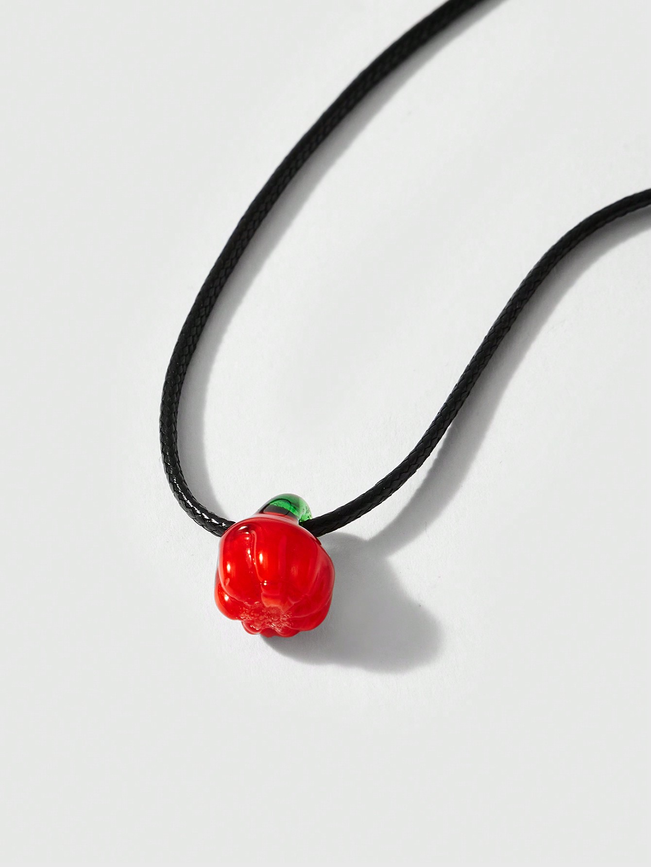 Fairycore 1pc Cute Minimalist Pumpkin Pendant Necklace