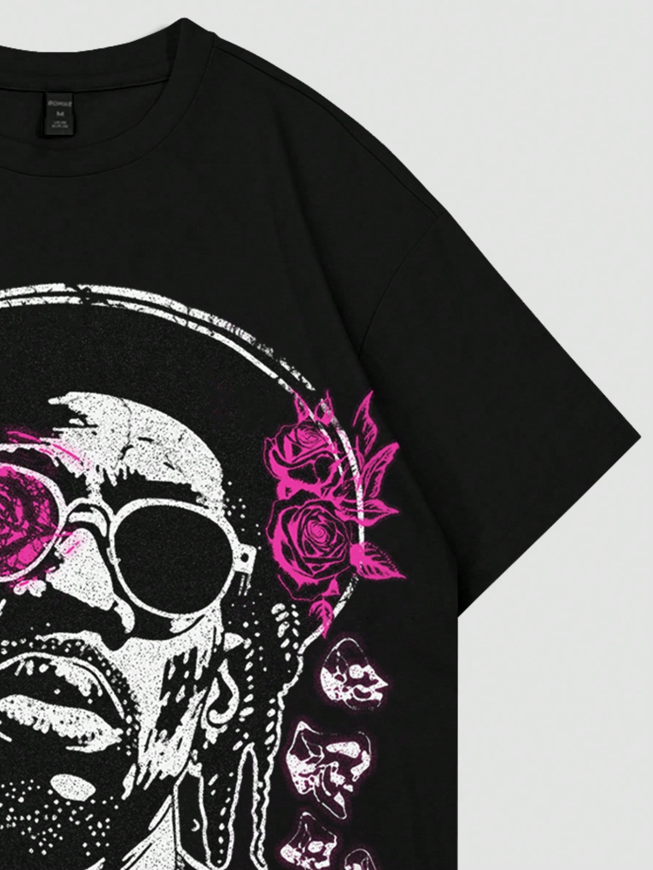 Street Life Men's Graphic Print Crew Neck Short Sleeve T-Shirt