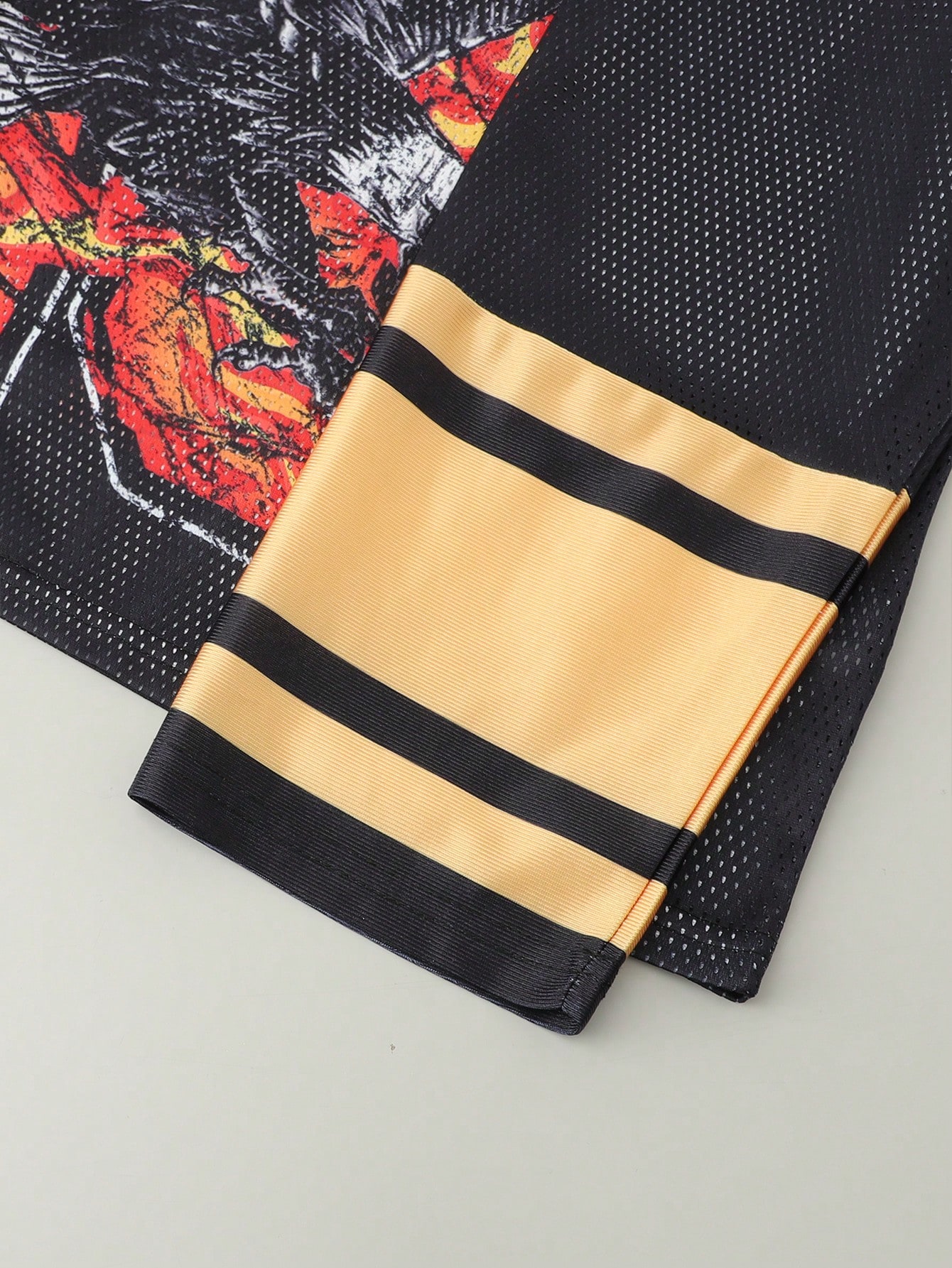 Street Life Men's No.23 Patchwork Sports T-Shirt, Sports Jersey, Street Style