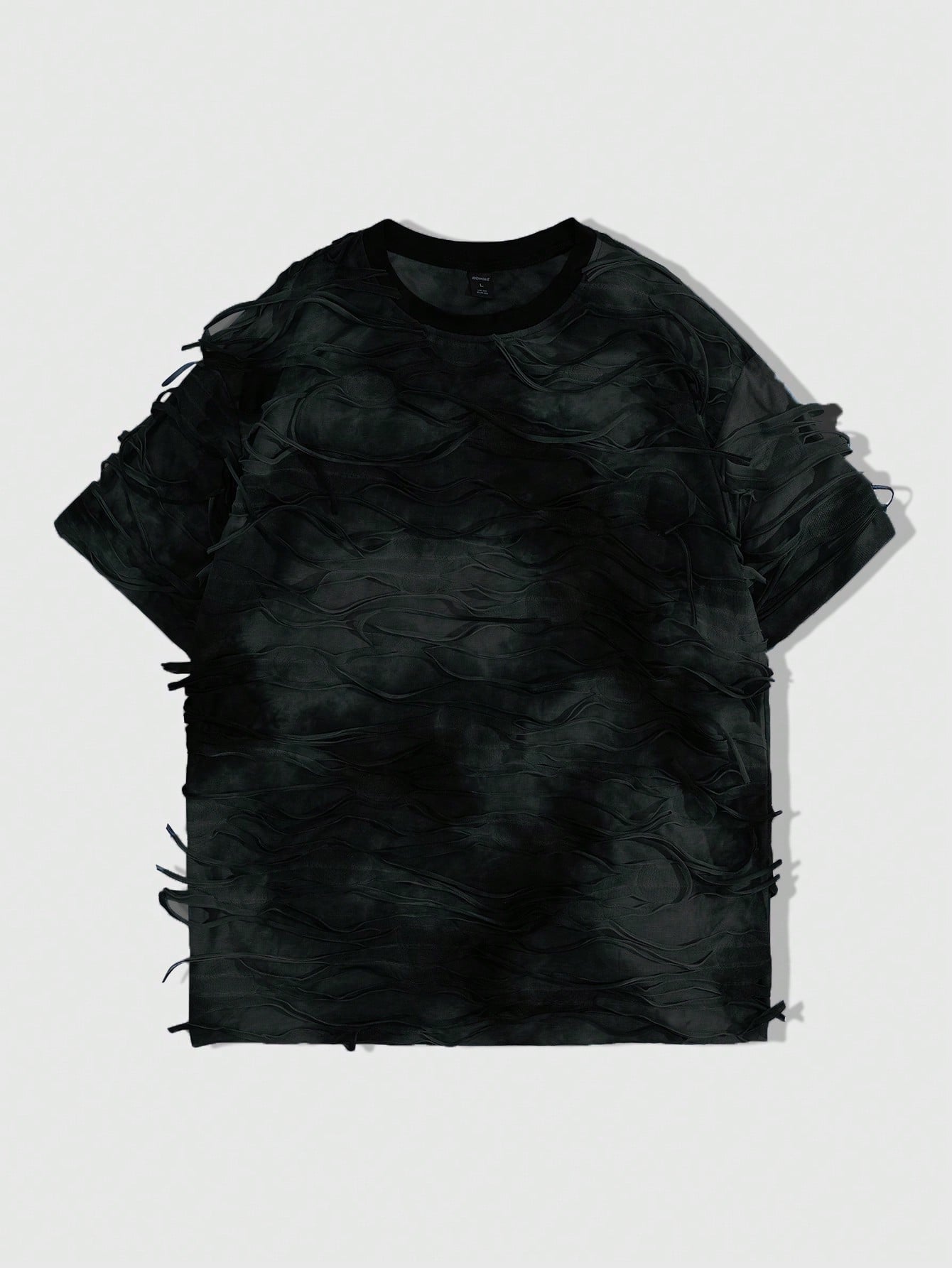 Street Life Men's Tie Dye Print Round Neck Short Sleeve Casual T-Shirt