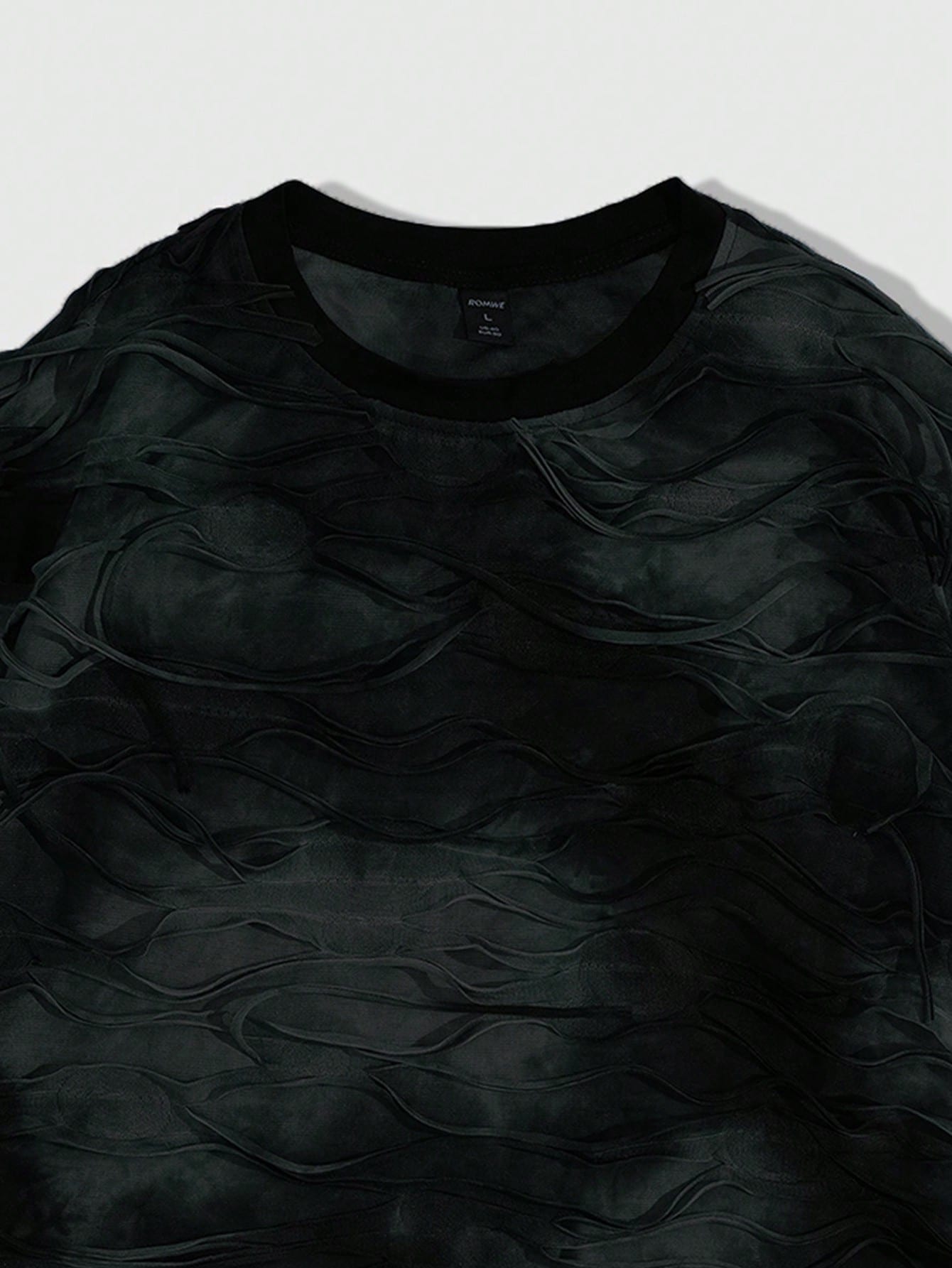 Street Life Men's Tie Dye Print Round Neck Short Sleeve Casual T-Shirt